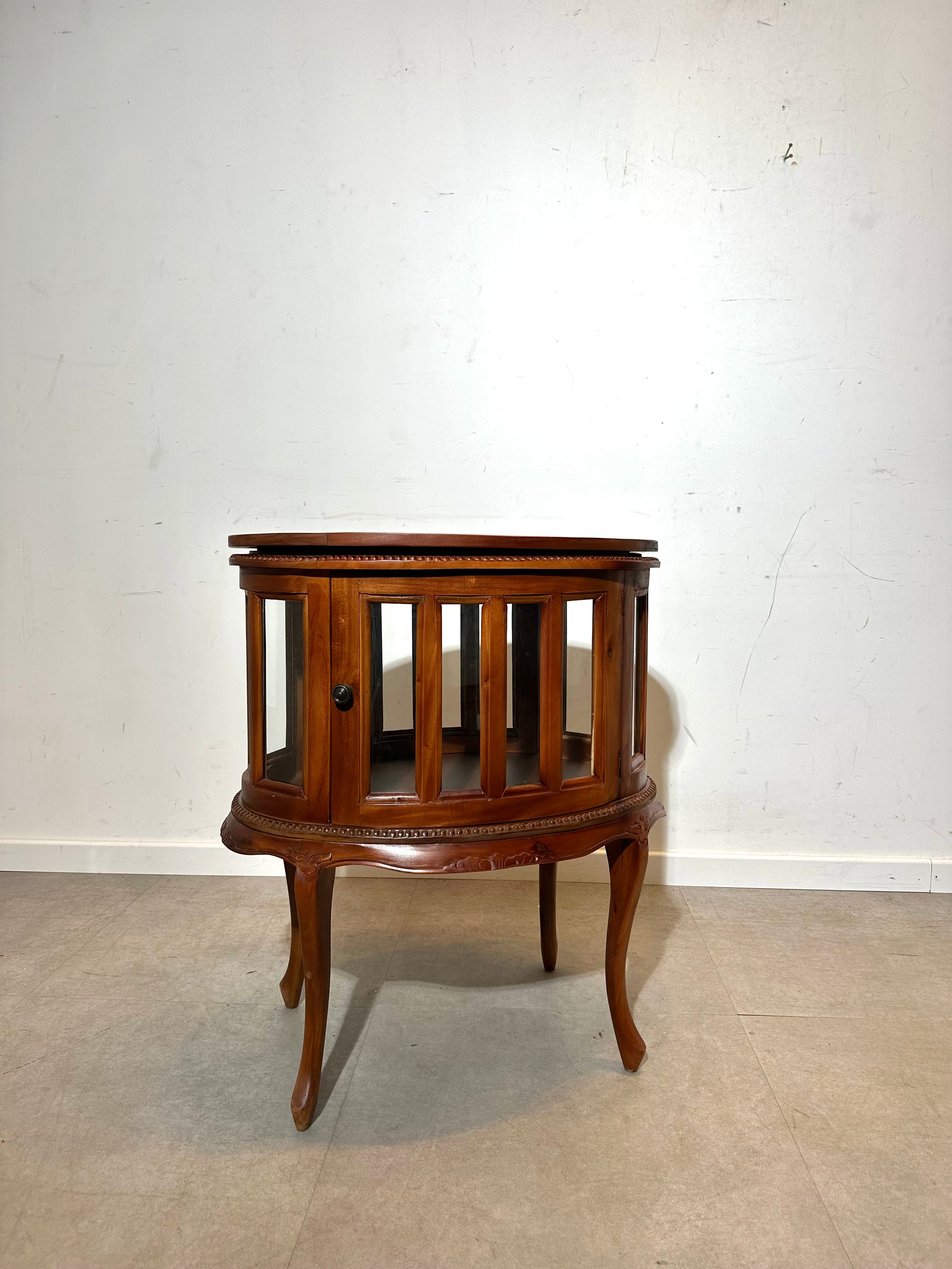 Vintage Cabinet with Removable Tray Top