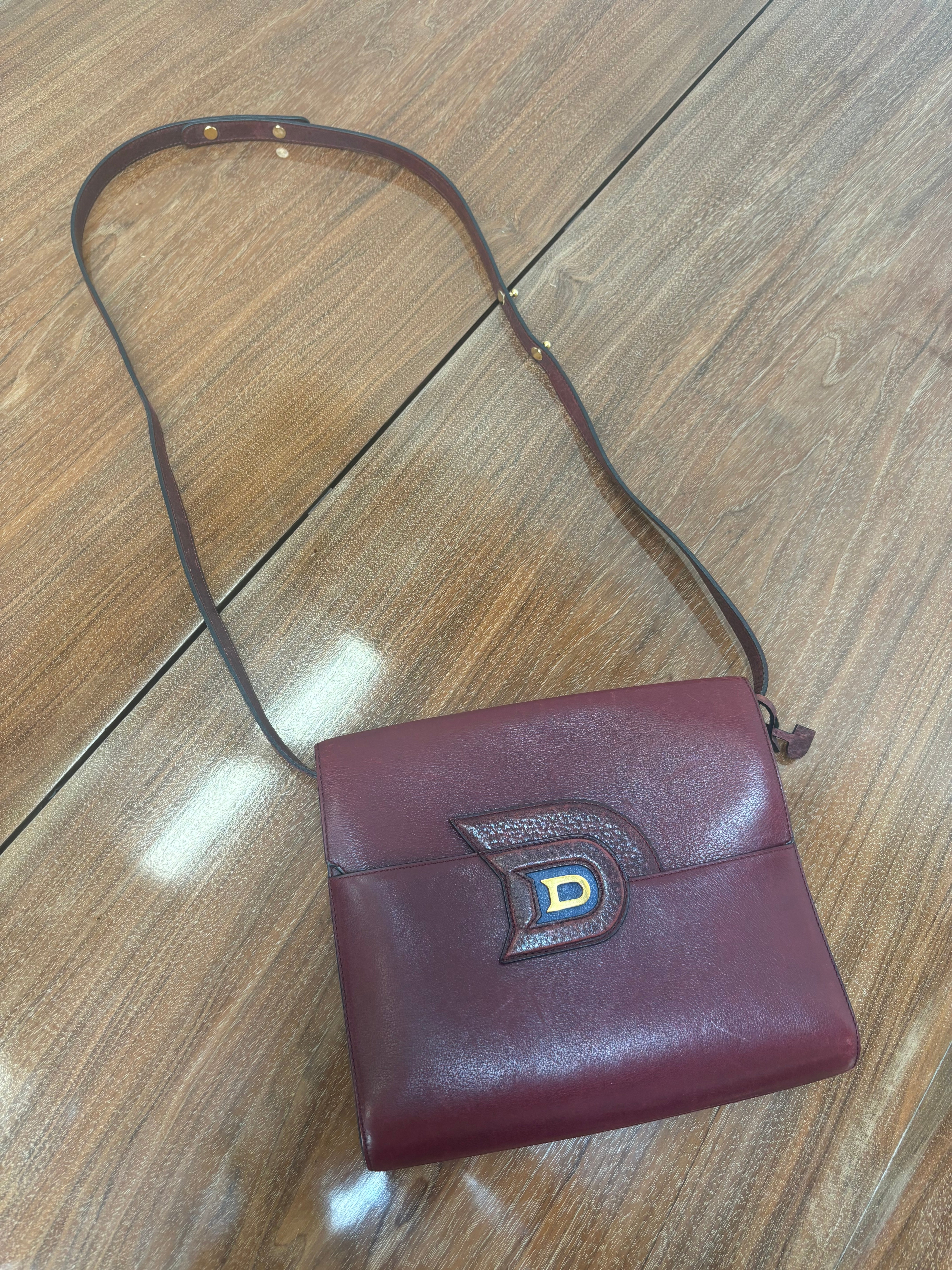 Delvaux Bordeaux Crossbody