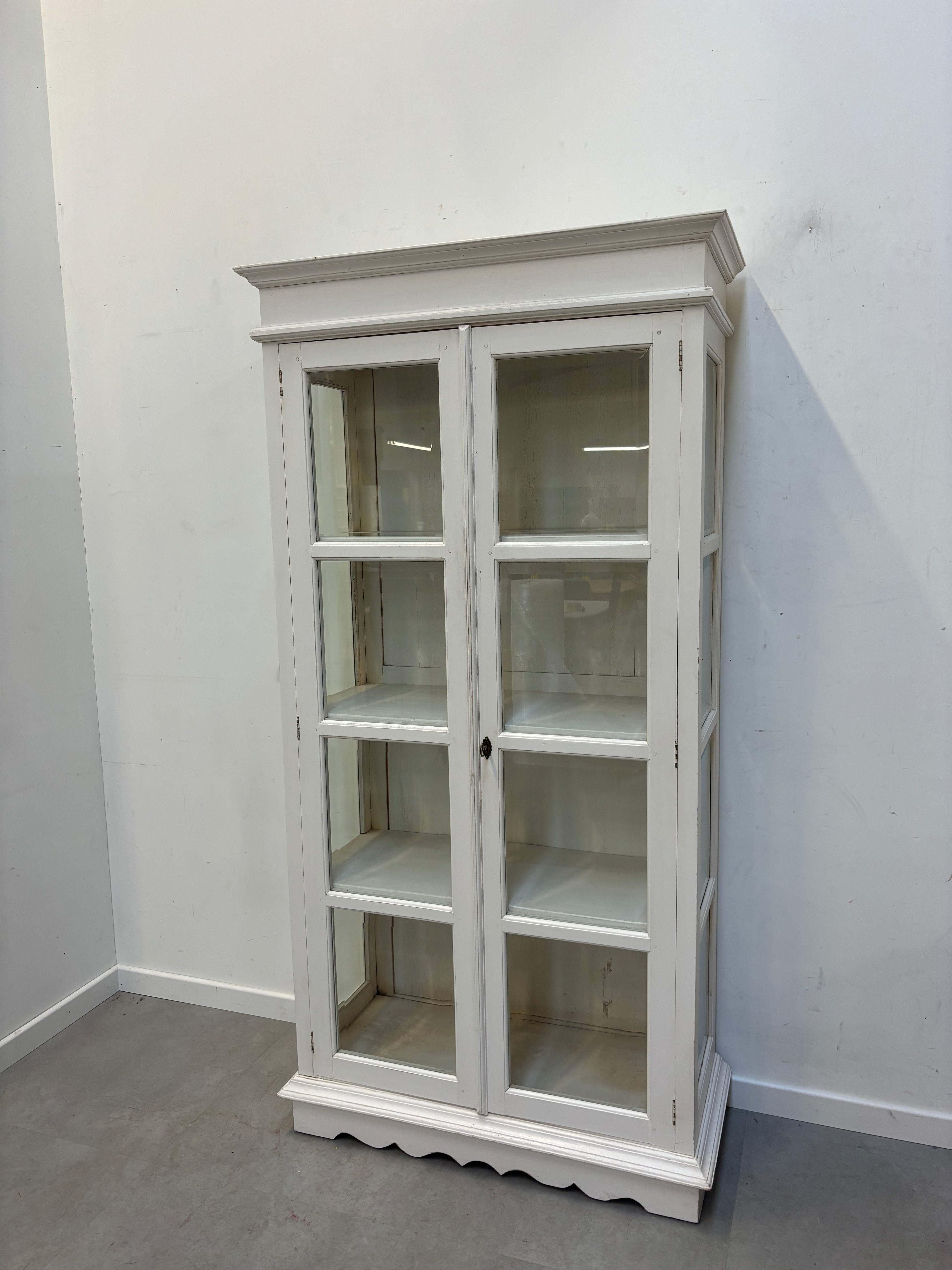 White Display Cabinet