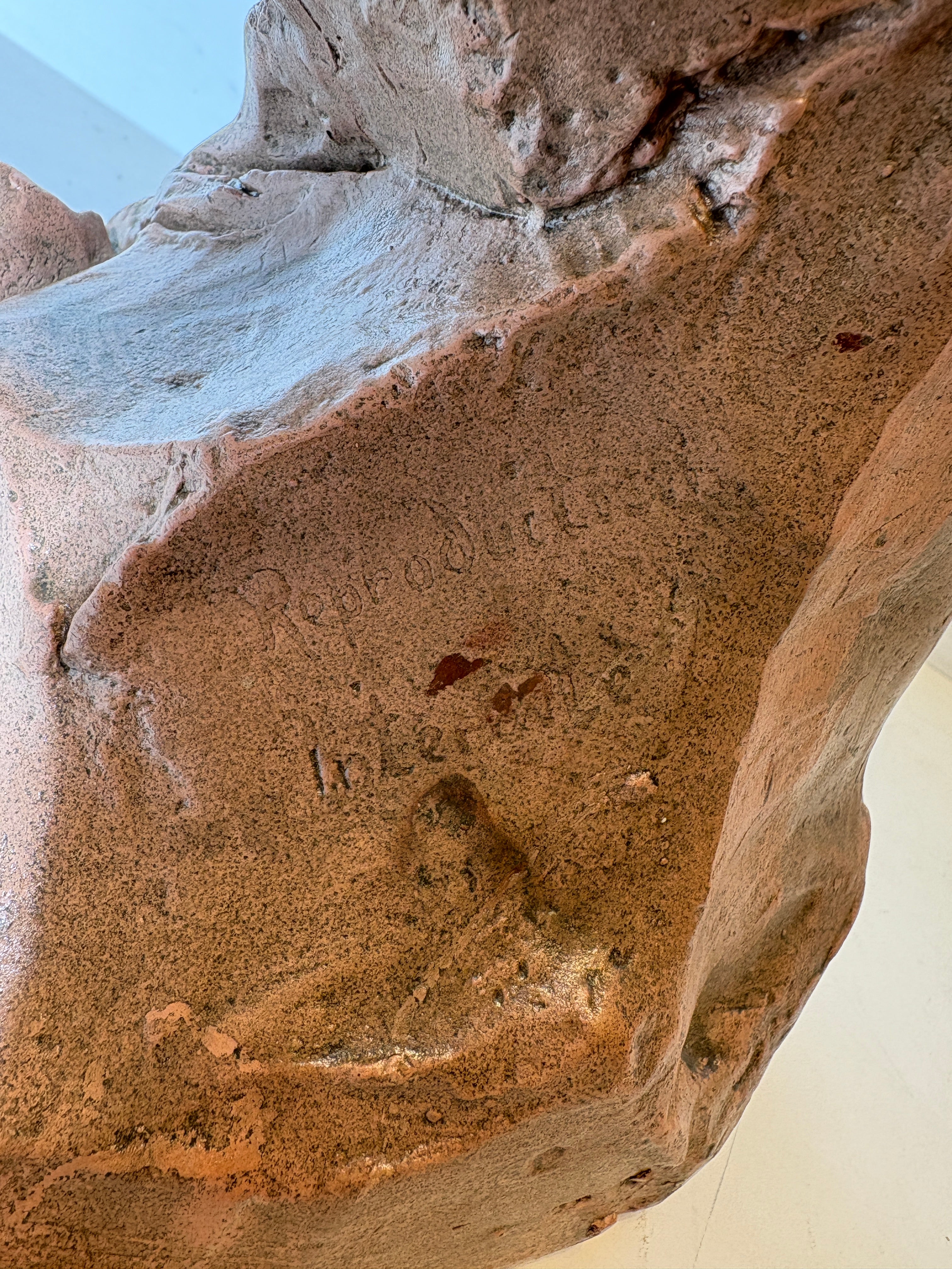 Antieke buste Art Nouveau vrouw