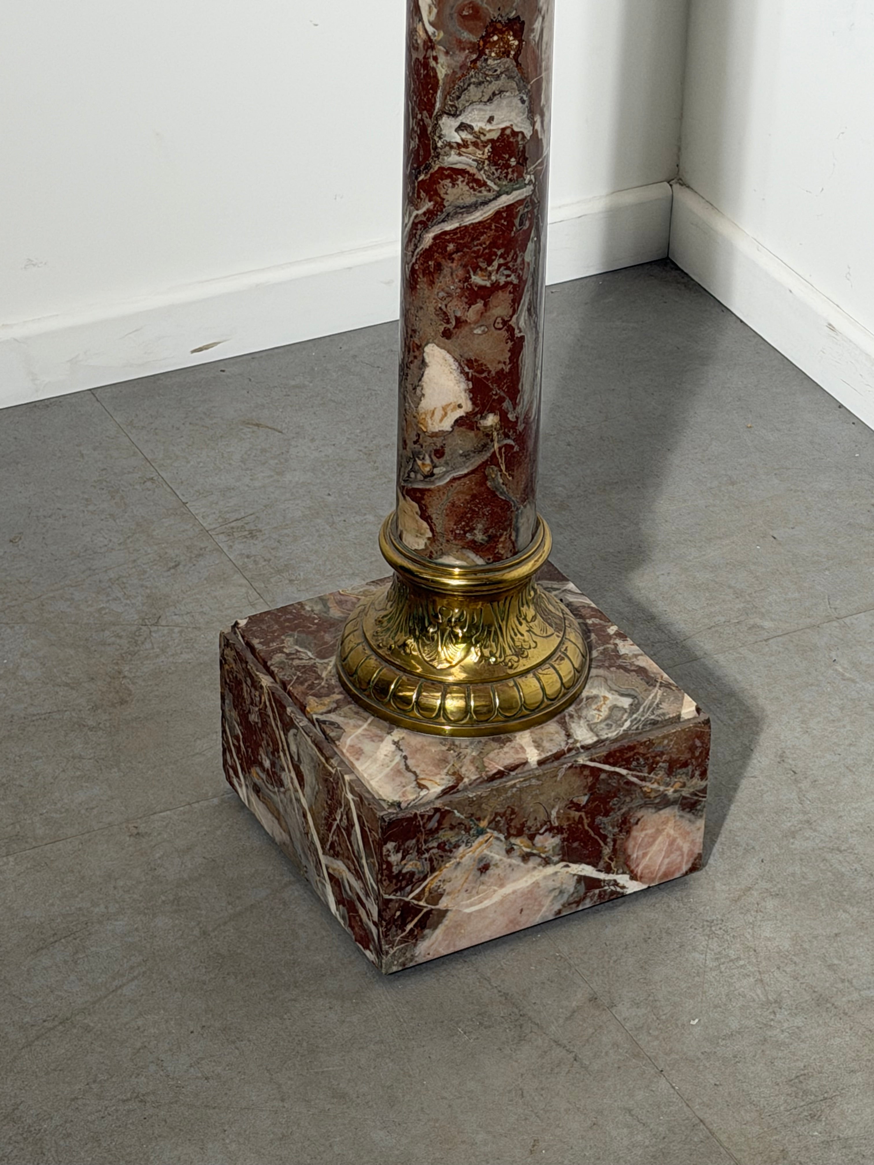 Antique Marble Pied de Stal