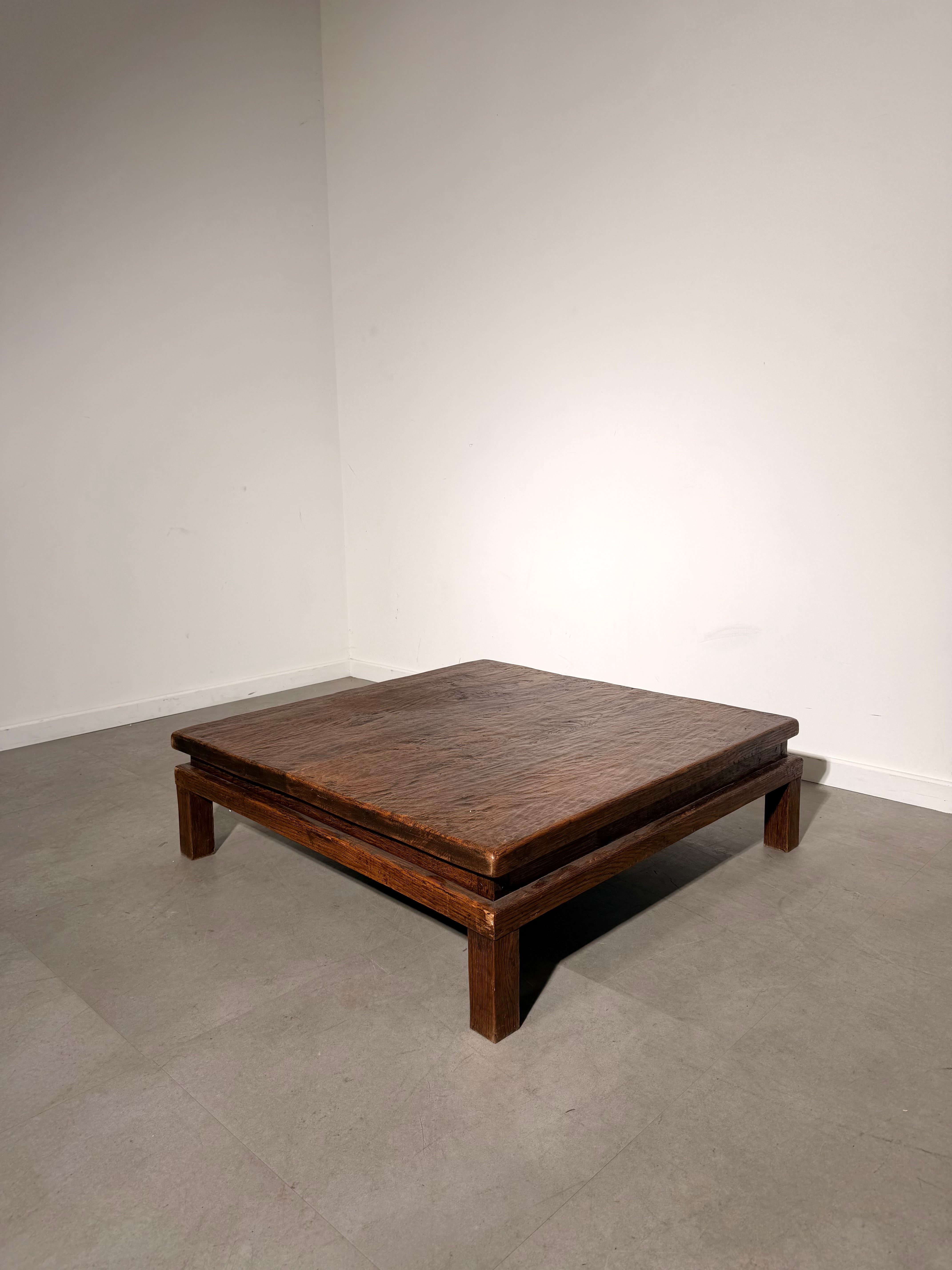 Vintage Minimalist Teak Coffee Table