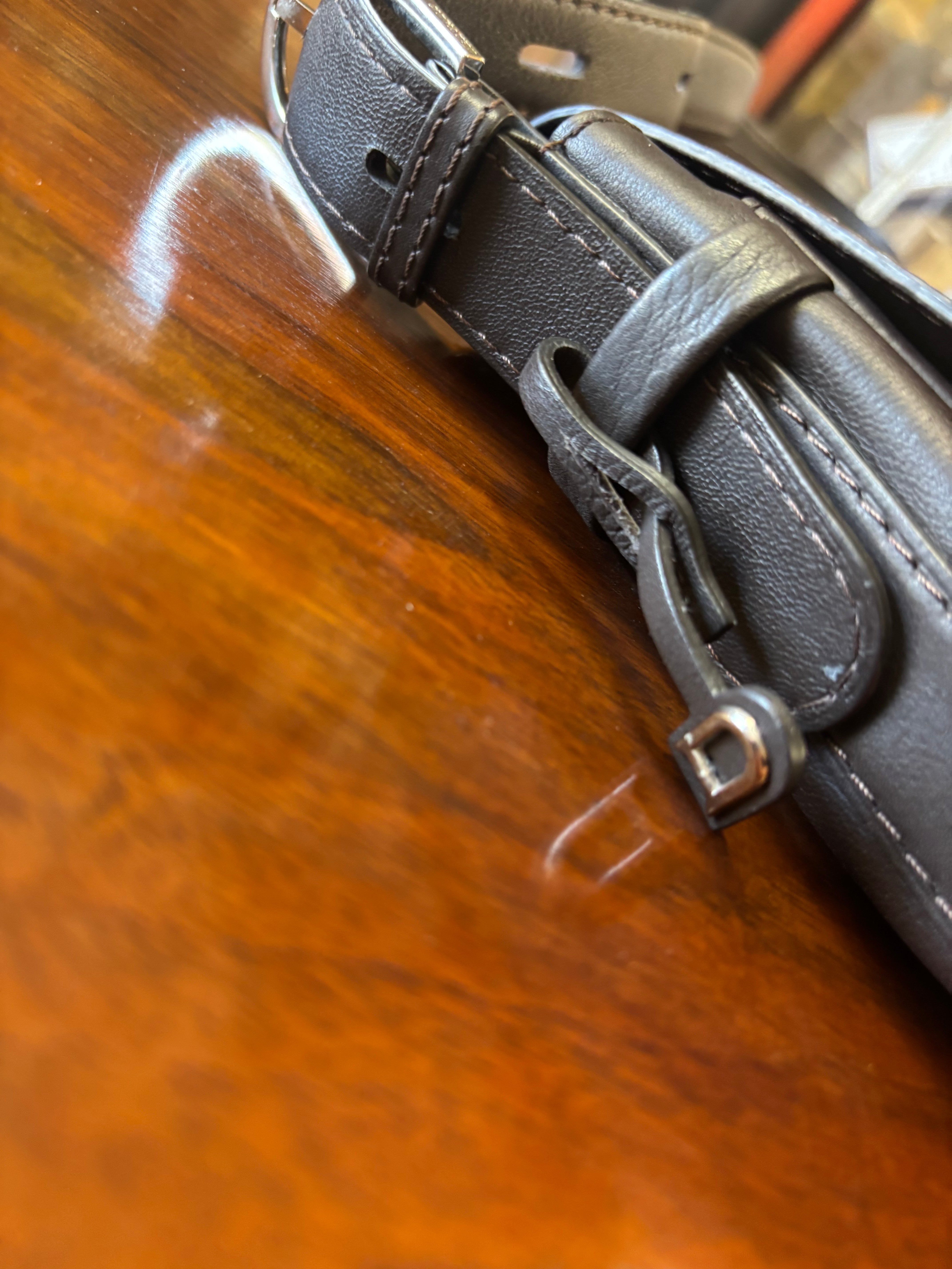 Delvaux Calf Souplé Brown Crossbody Bag