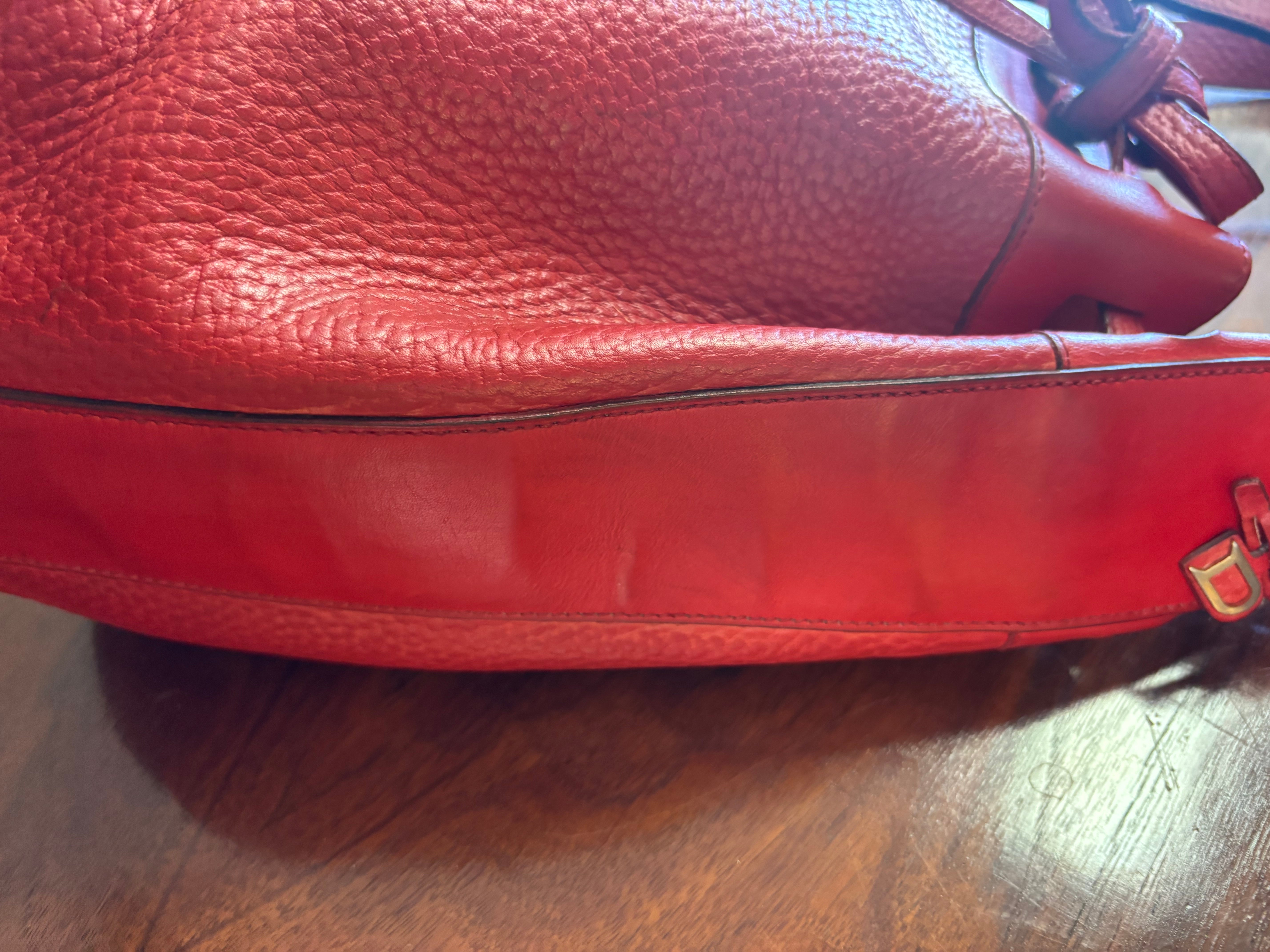 Delvaux “Gibus” Red Bag