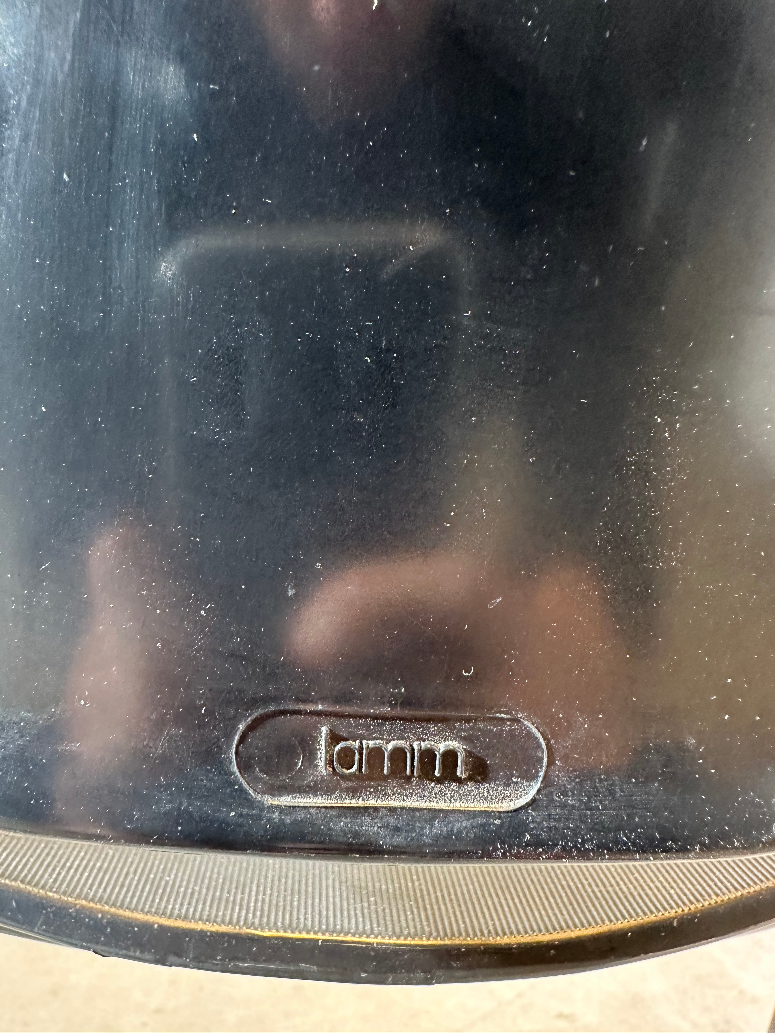 Lamm stapelbare stoelen – Zwart Italiaans modern design