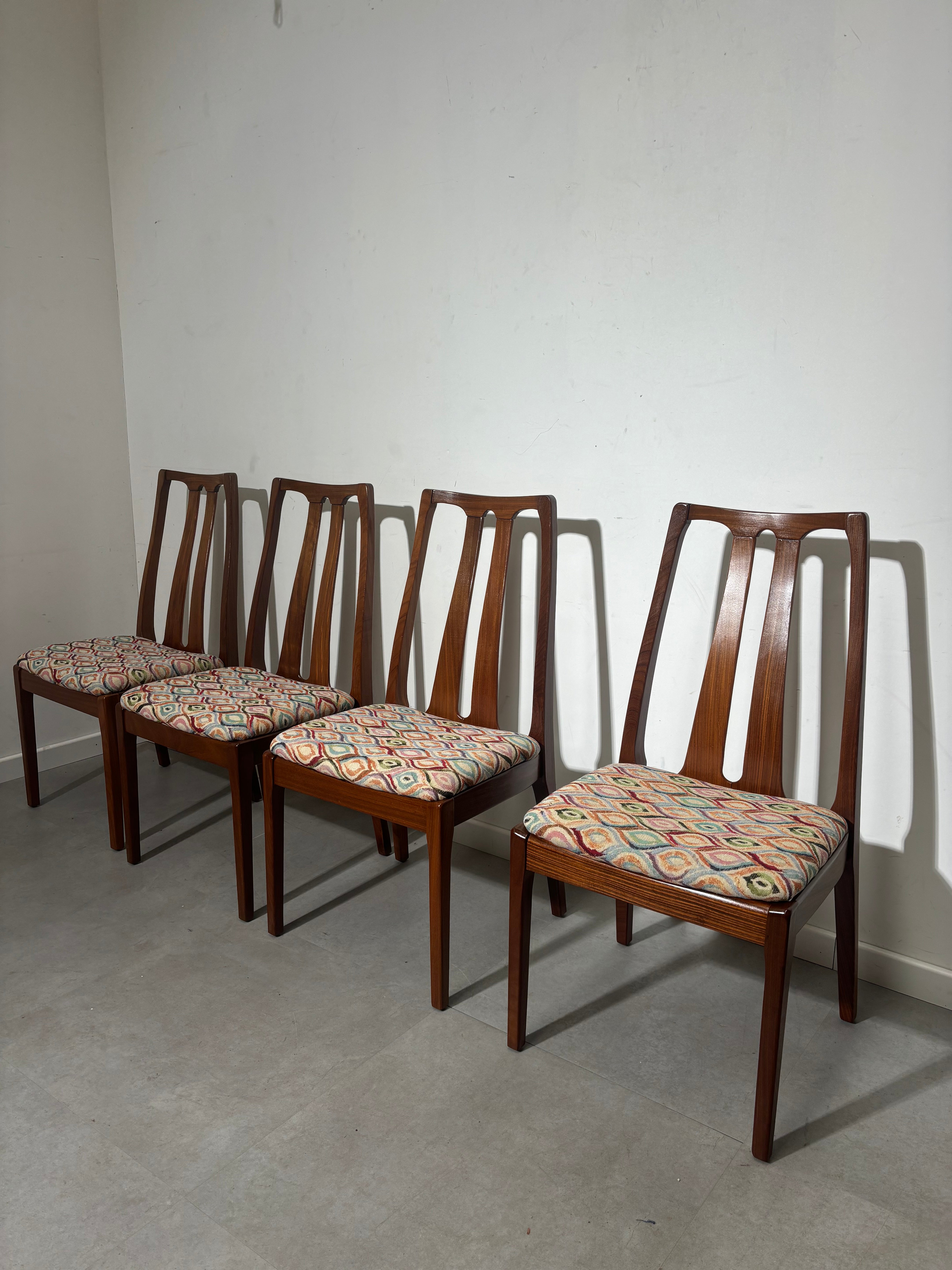 Set of four “‘Nathan” Dining Chairs