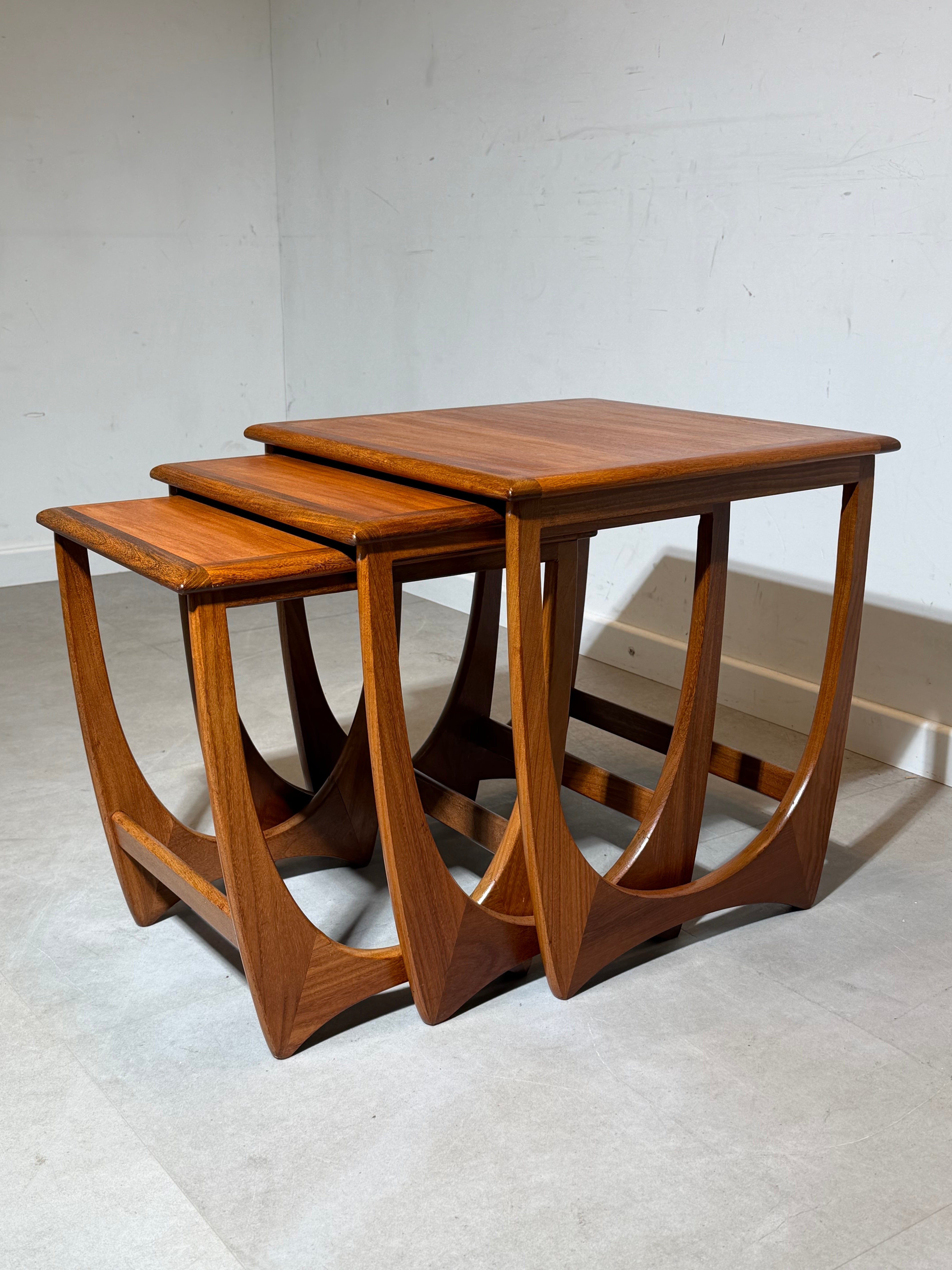 G-Plan Astro Nest of Tables in Teak – Mid-Century Modern