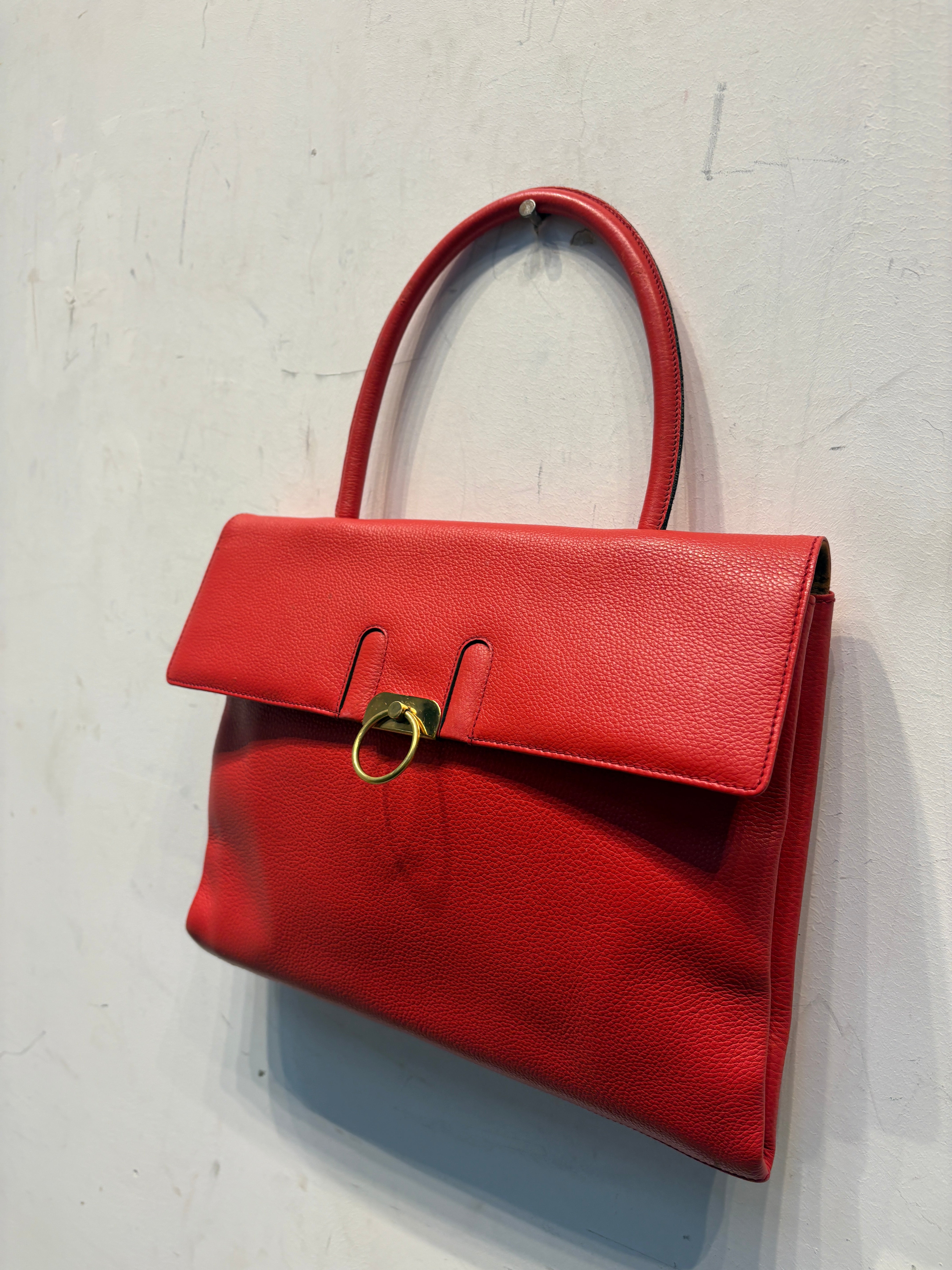 Delvaux Bag Red