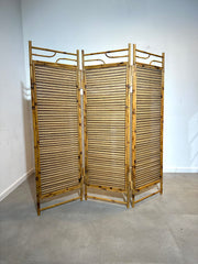 Bamboo paravant