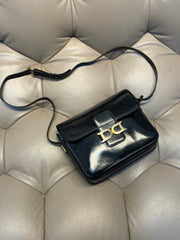 Vintage Delvaux Bourgogne Bag Black
