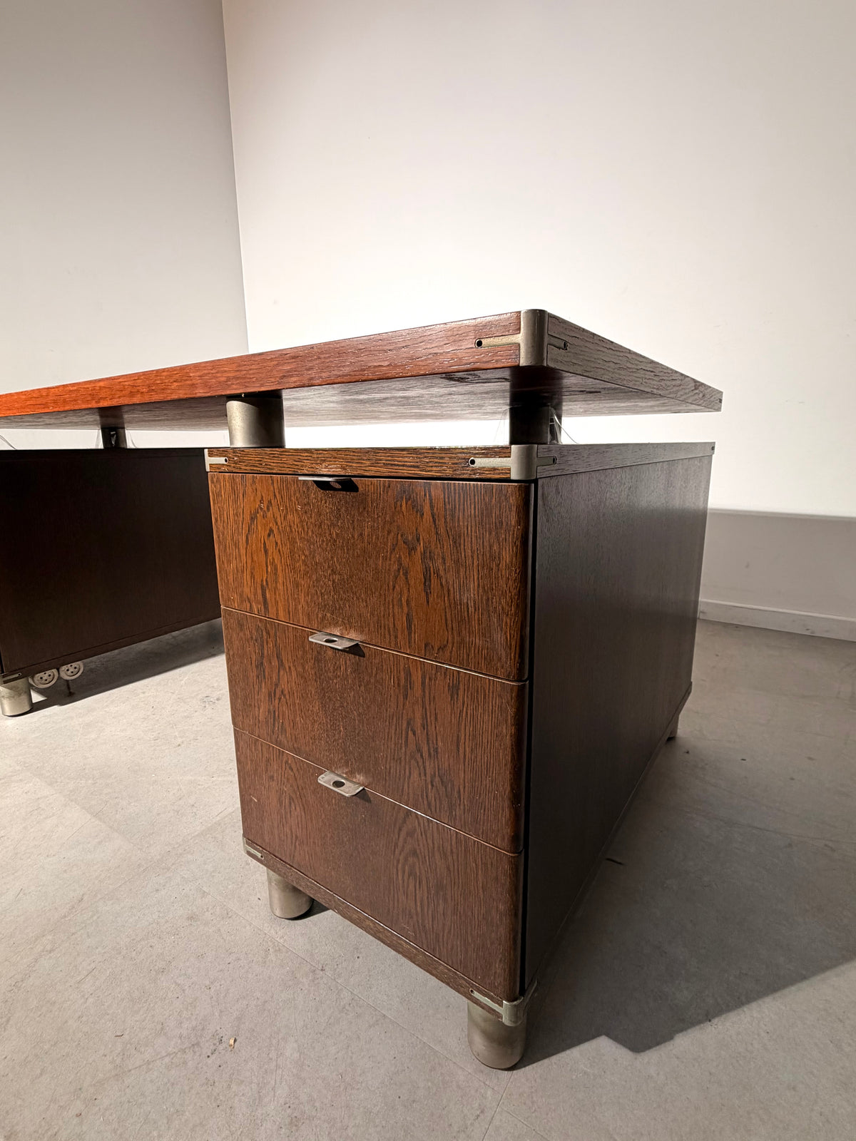 Vintage Executive Desk by Behr – Model 5005 – Germany, 1970s