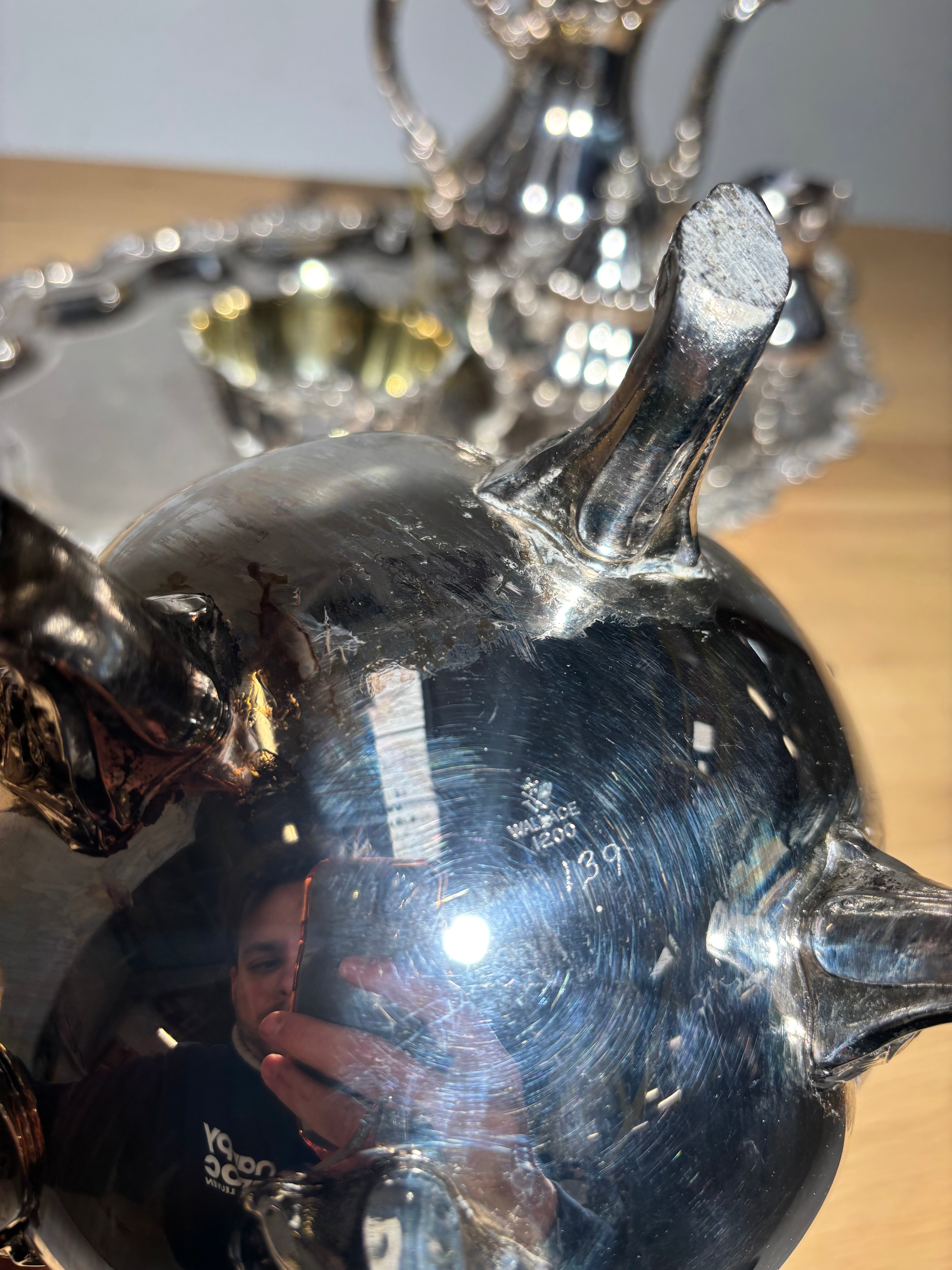 Service à thé/café « Wallace » plaqué argent (6)