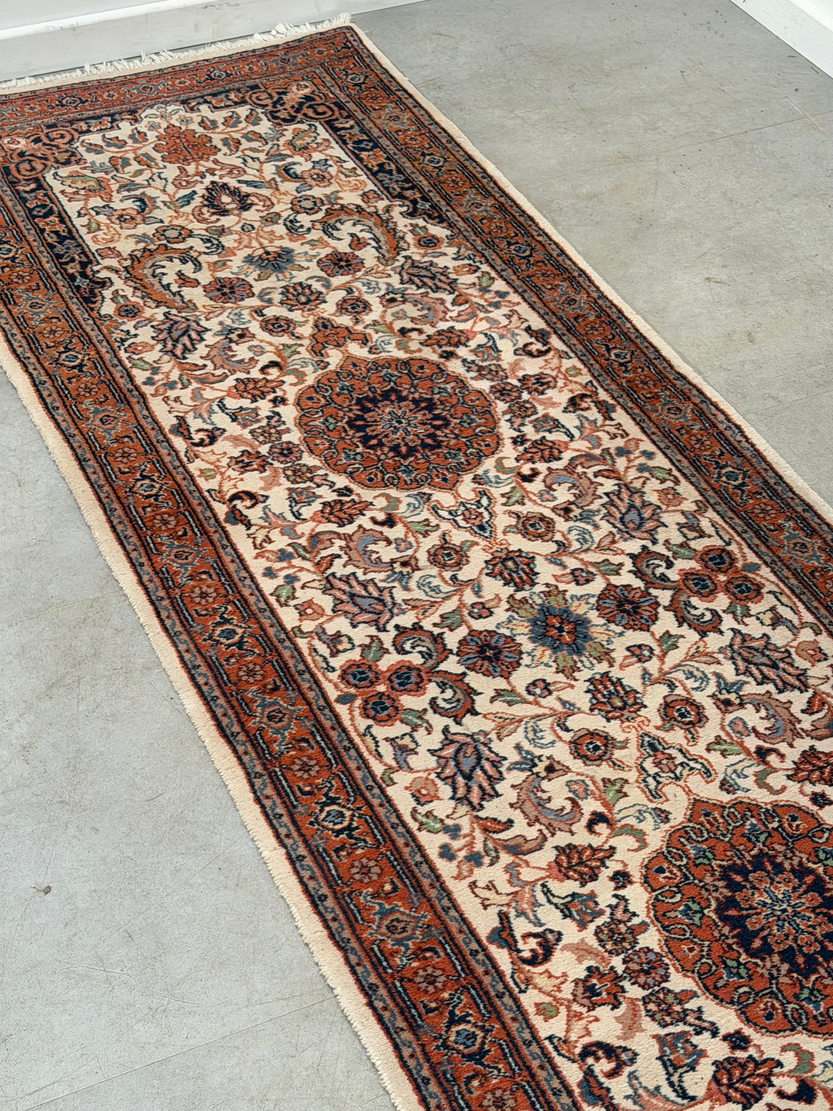 Vintage Persian Style Runner Rug – 365 × 75 cm