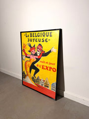 Original Expo 58 “La Belgique Joyeuse” Poster – Brussels World’s Fair 1958