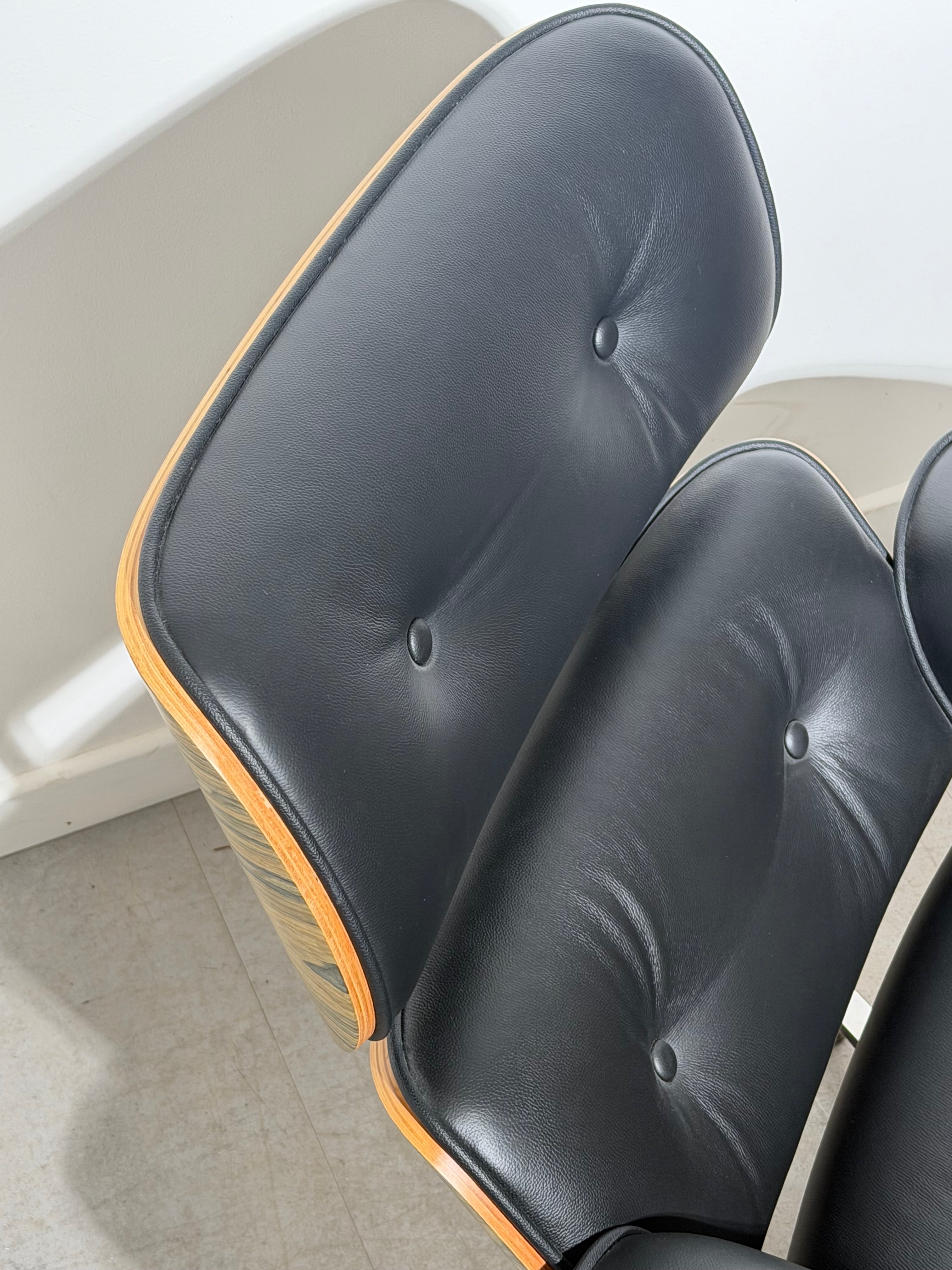 Eames Lounge Chair & Ottoman Replica – Rosewood Finish