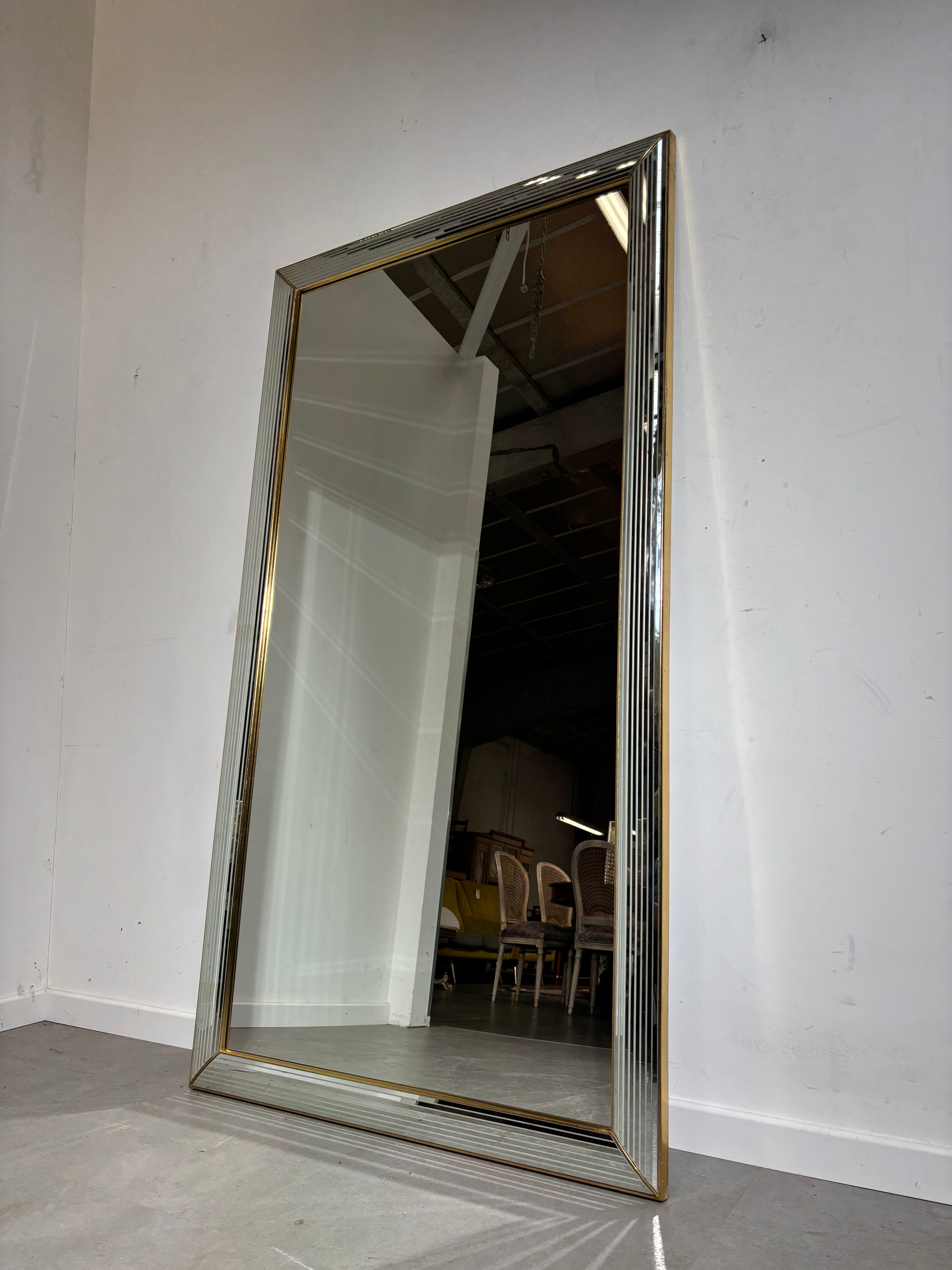 Vintage “Disco” Deknudt Mirror 185 x 100