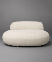 Organic Bouclé Loveseat