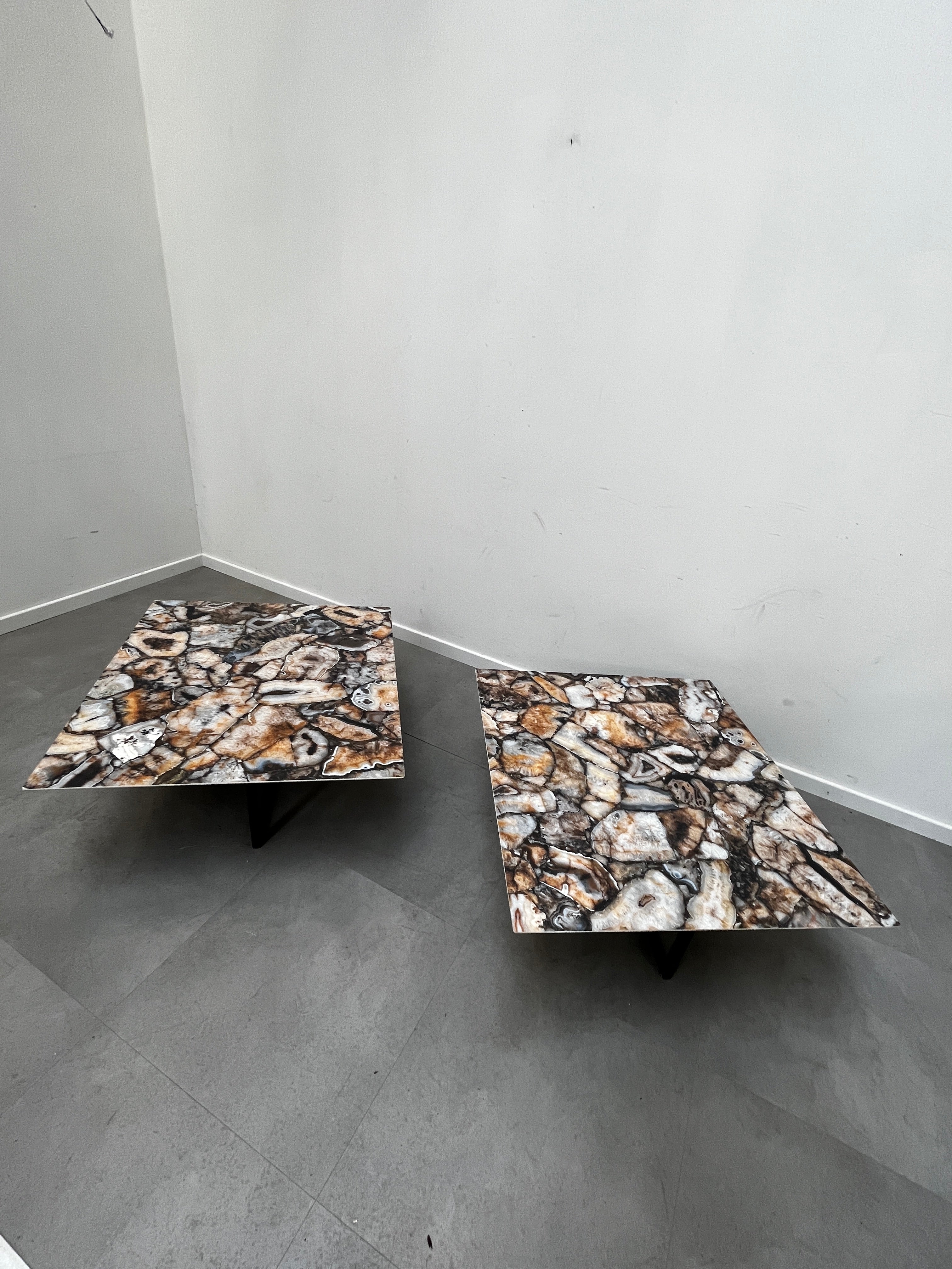 Bijzettafel / Salontafel (combinatie)