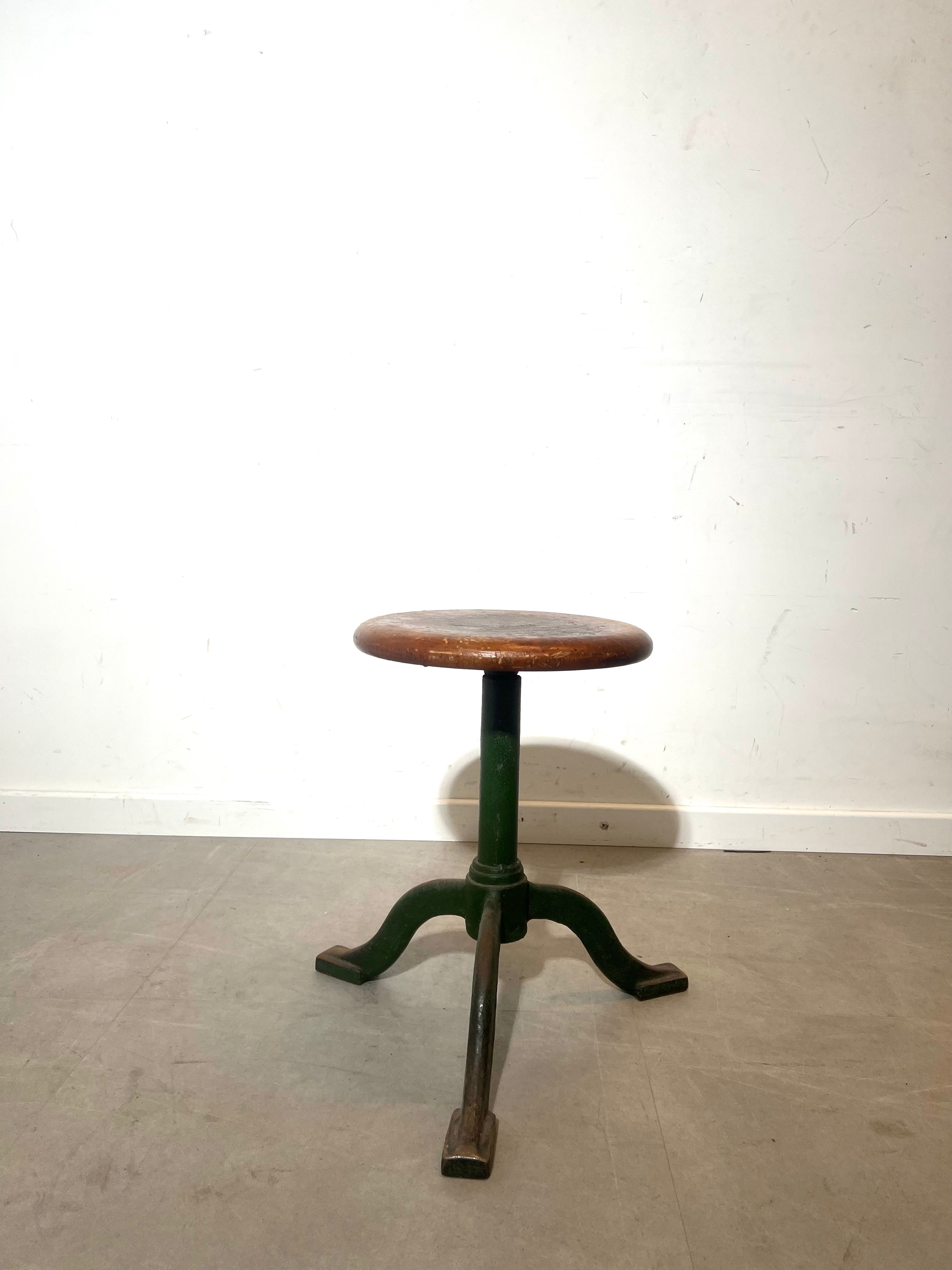 Vintage Industrial Stool 1930’s