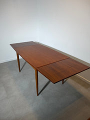 France & Son Extendable Teak Dining Table – Danish Mid-Century Modern, 1960s