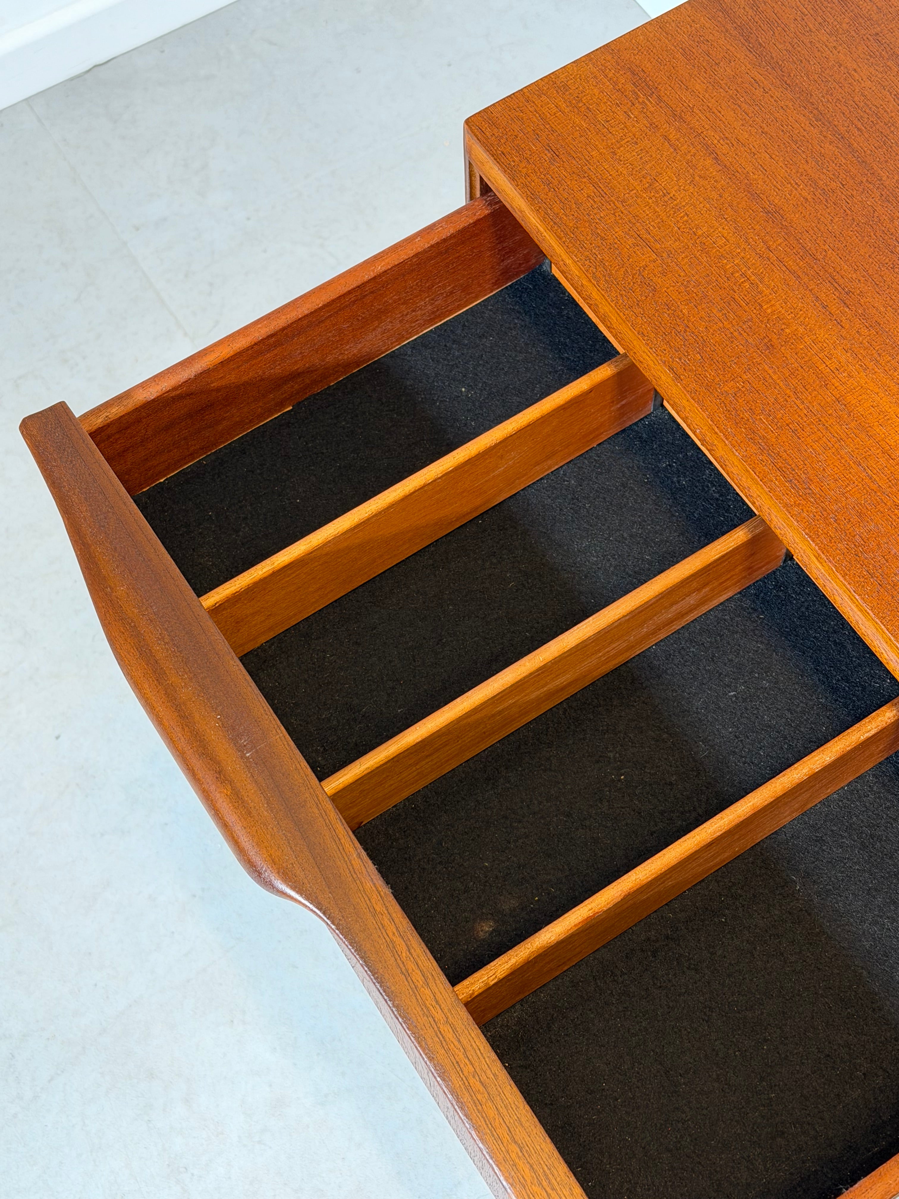 McIntosh Teak Sideboard – Mid-Century Modern Vintage Cabinet, Scotland