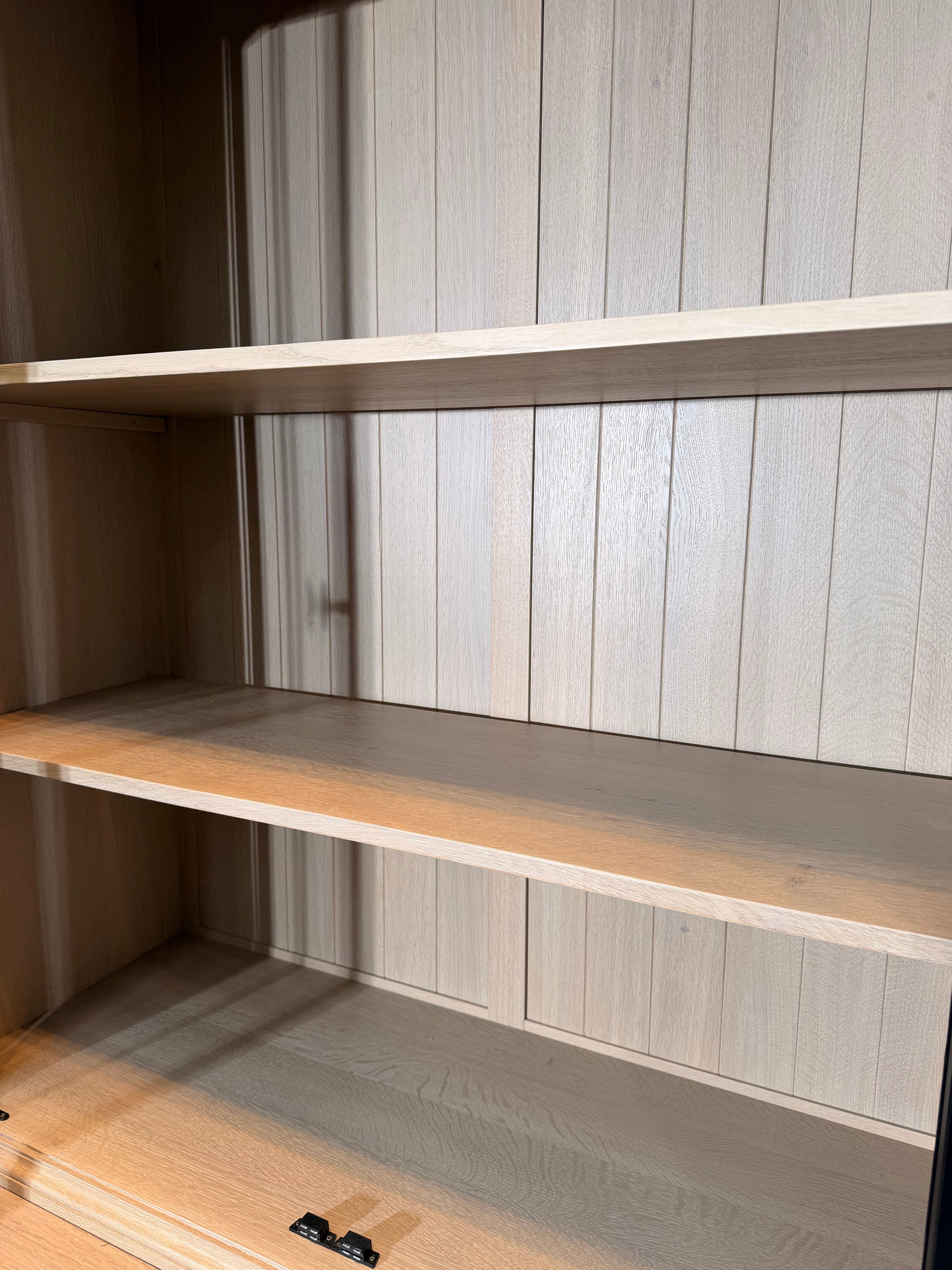 RR Interiors Oak Display Cabinet