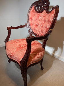 Armchair Mahogony Baroque Style