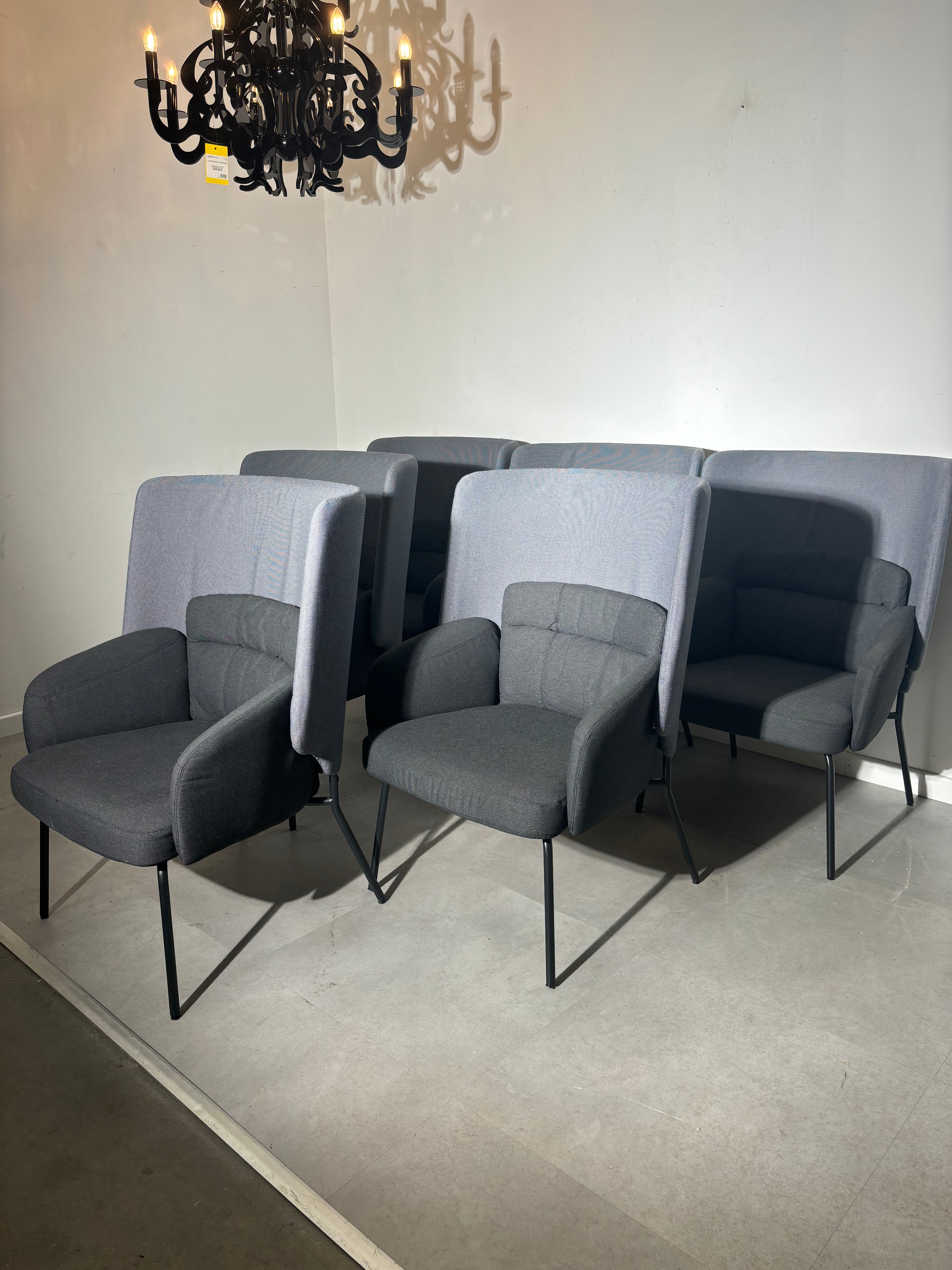 Set of six IKEA “Bingsta” Chairs