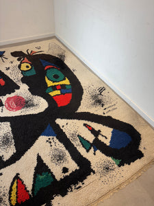 Vintage Rug inspired by Joan Miro 200 x 300 cm