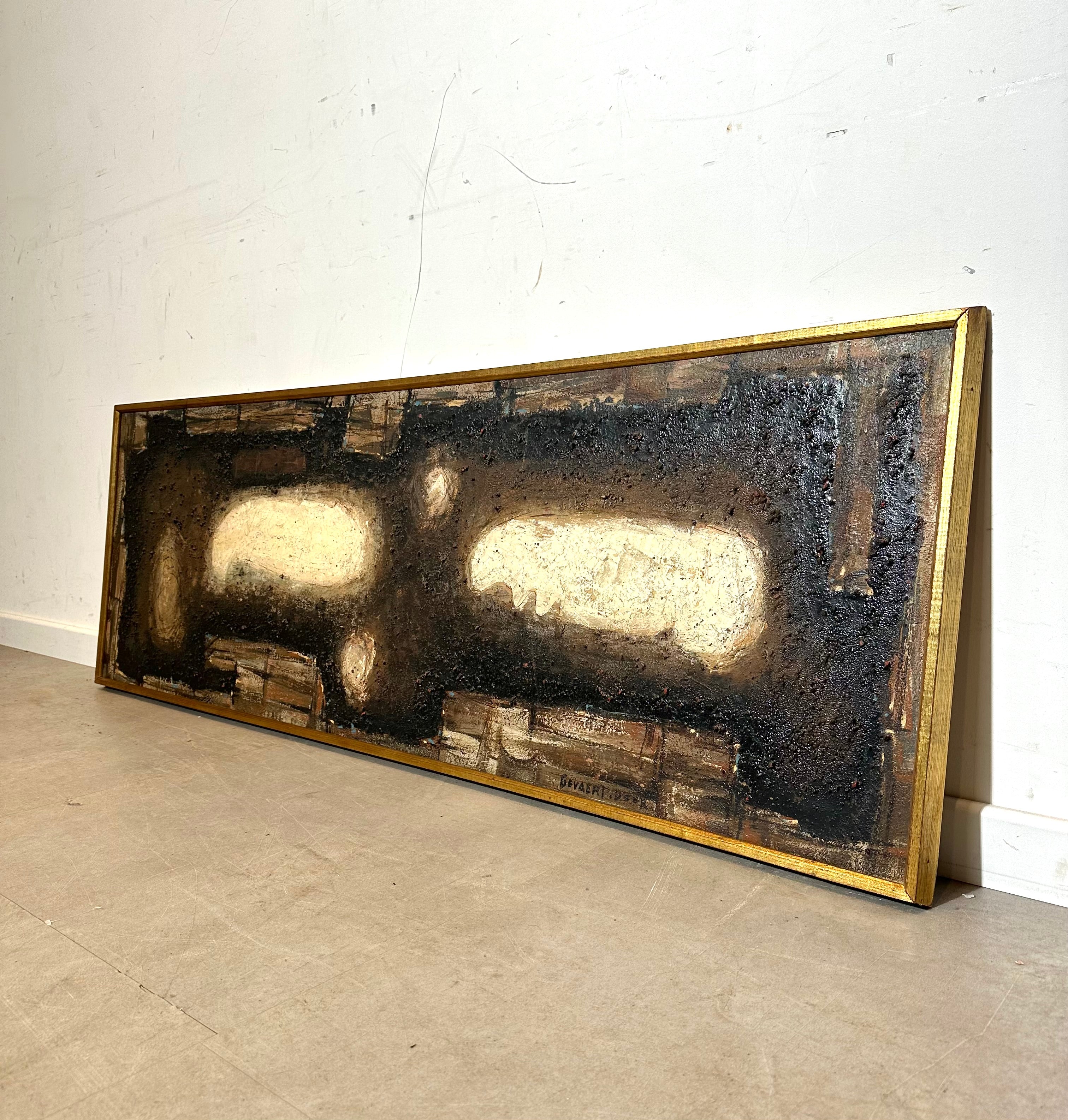 Abstract schilderij "Door Gevaert"