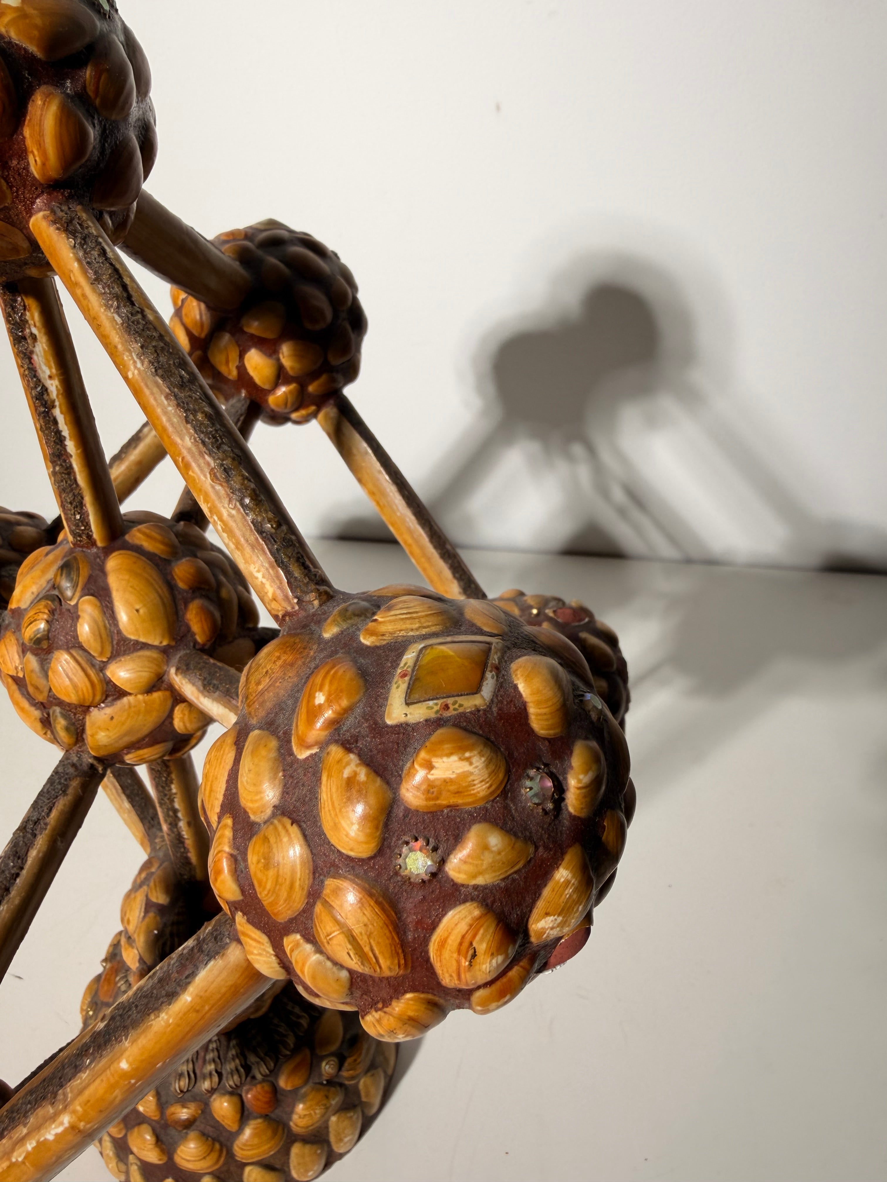 Vintage Handmade Atomium Folk Art Model – Brussels Expo 58