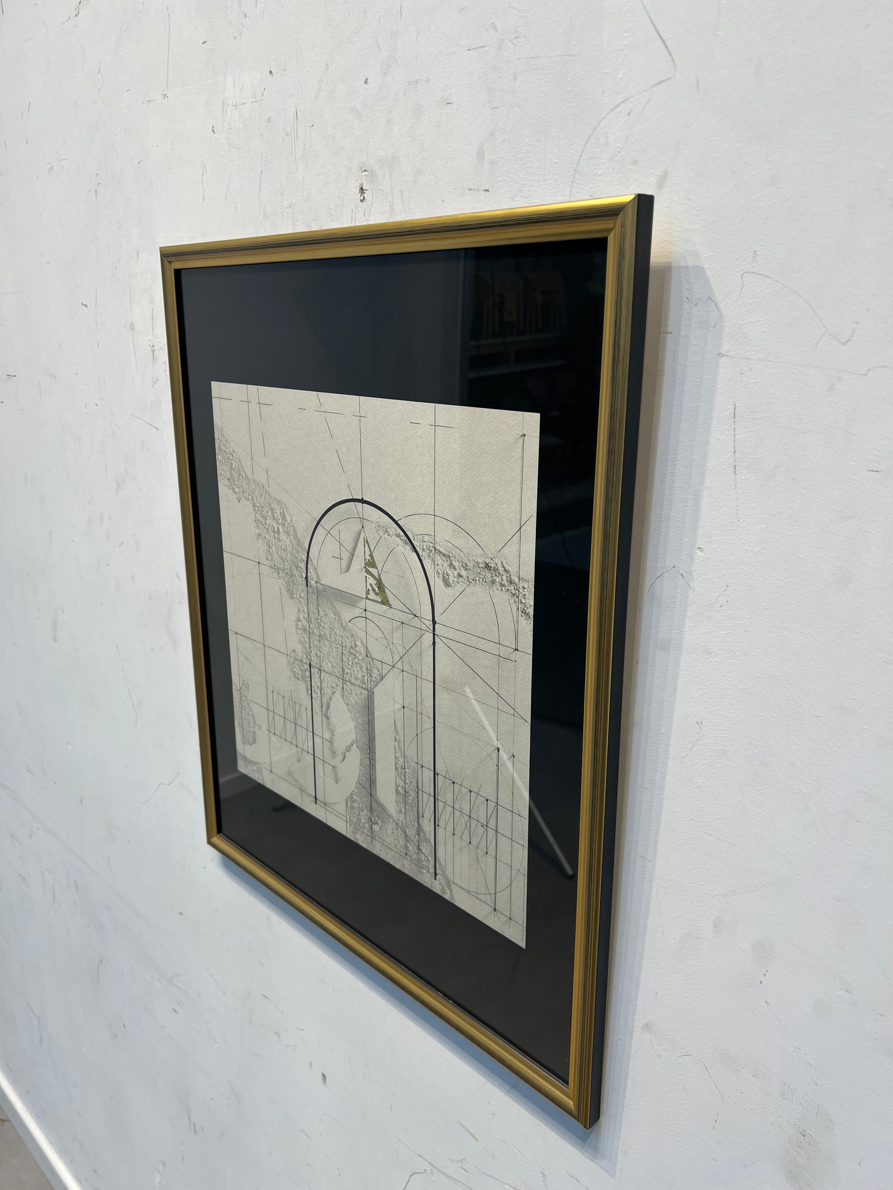 Walter Valentini Art Print – Geometric Composition