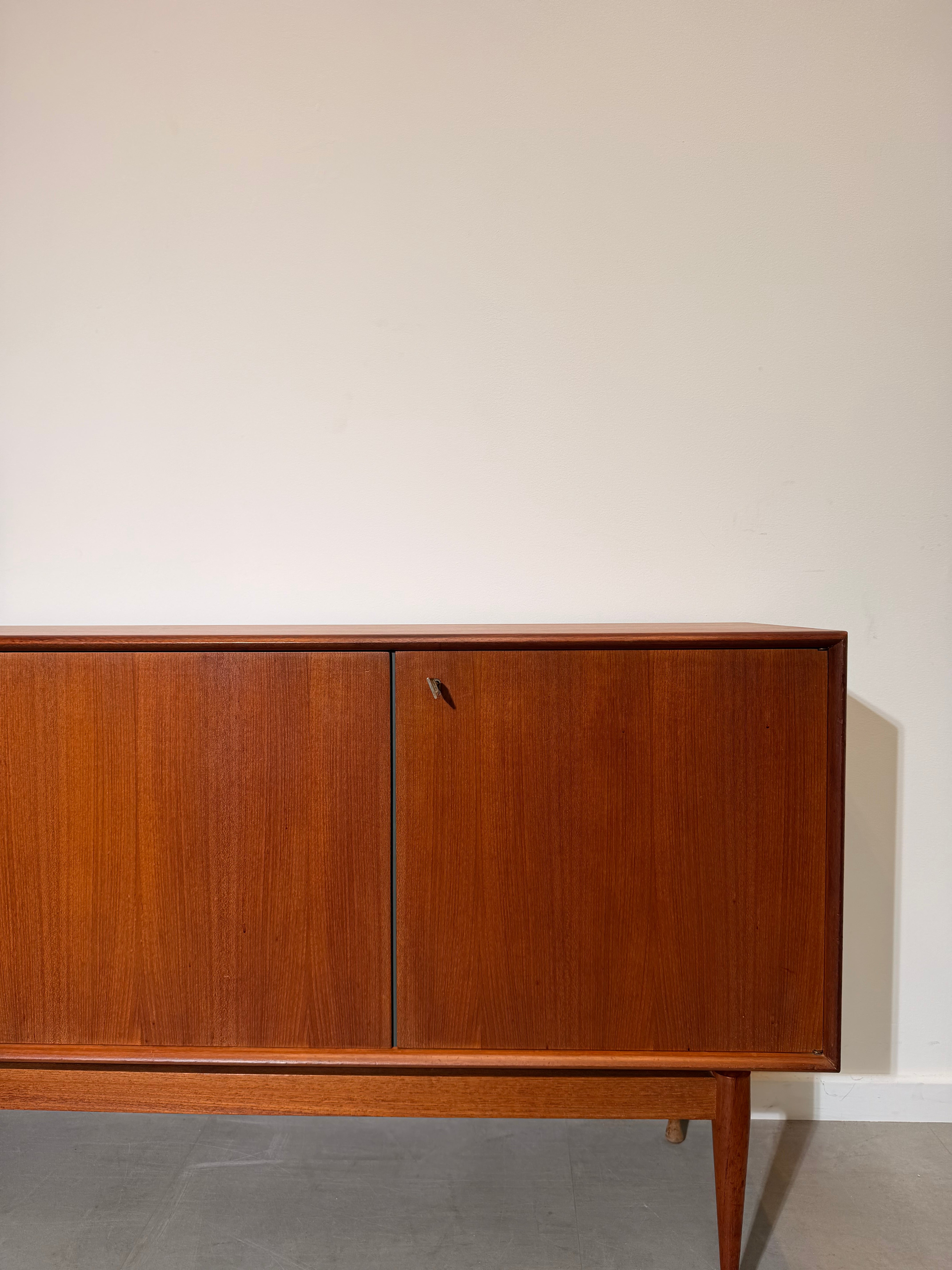 Mid-Century Modern Teak Sideboard | Scandinavian Design
