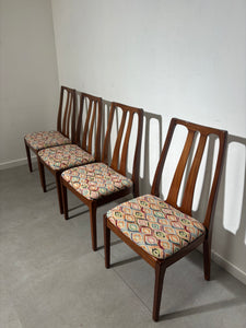 Set of four “‘Nathan” Dining Chairs