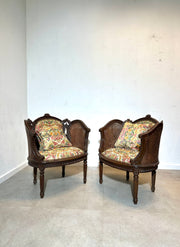 Antique French Bergère Chair