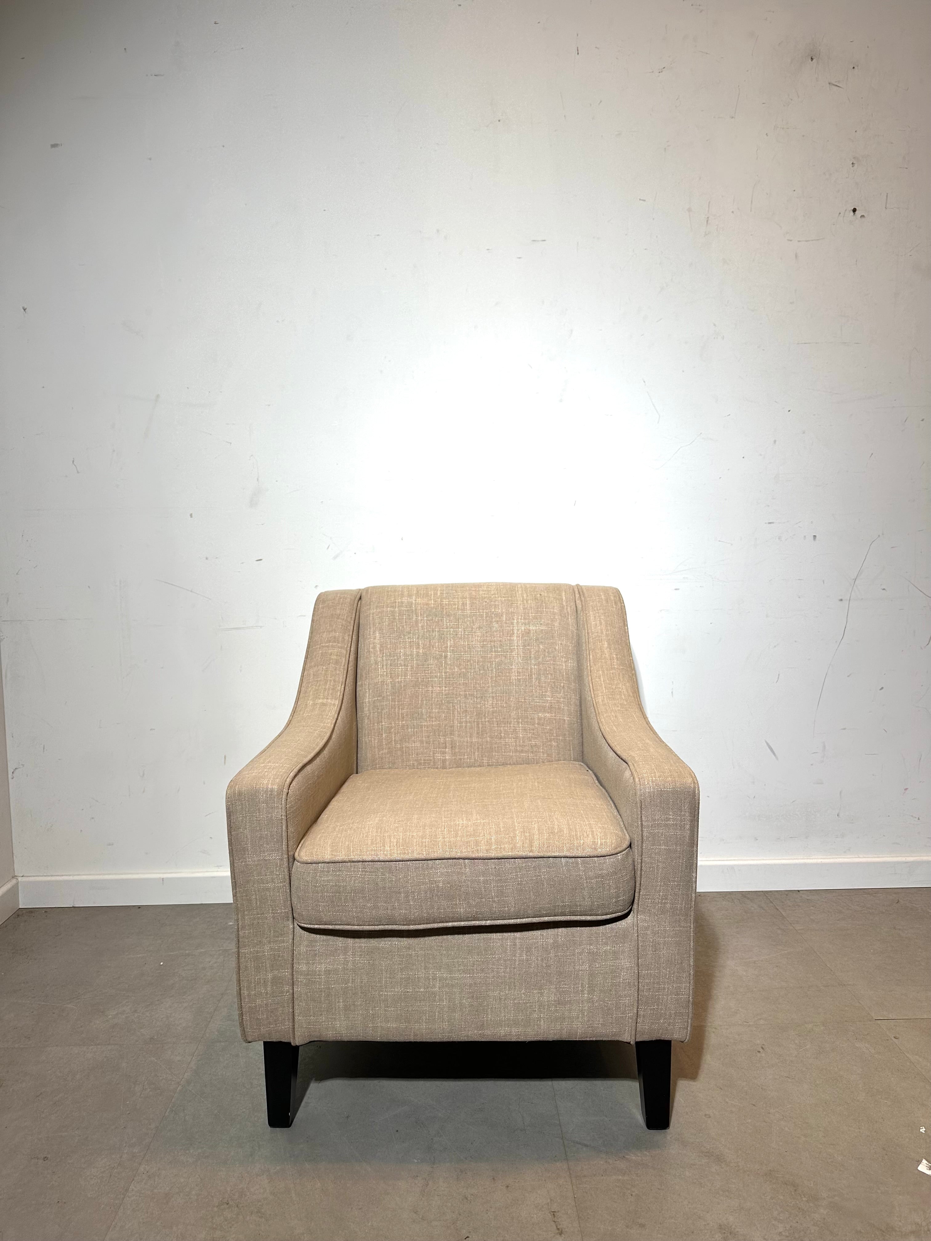 Riverdale Beige Lounge Armchair