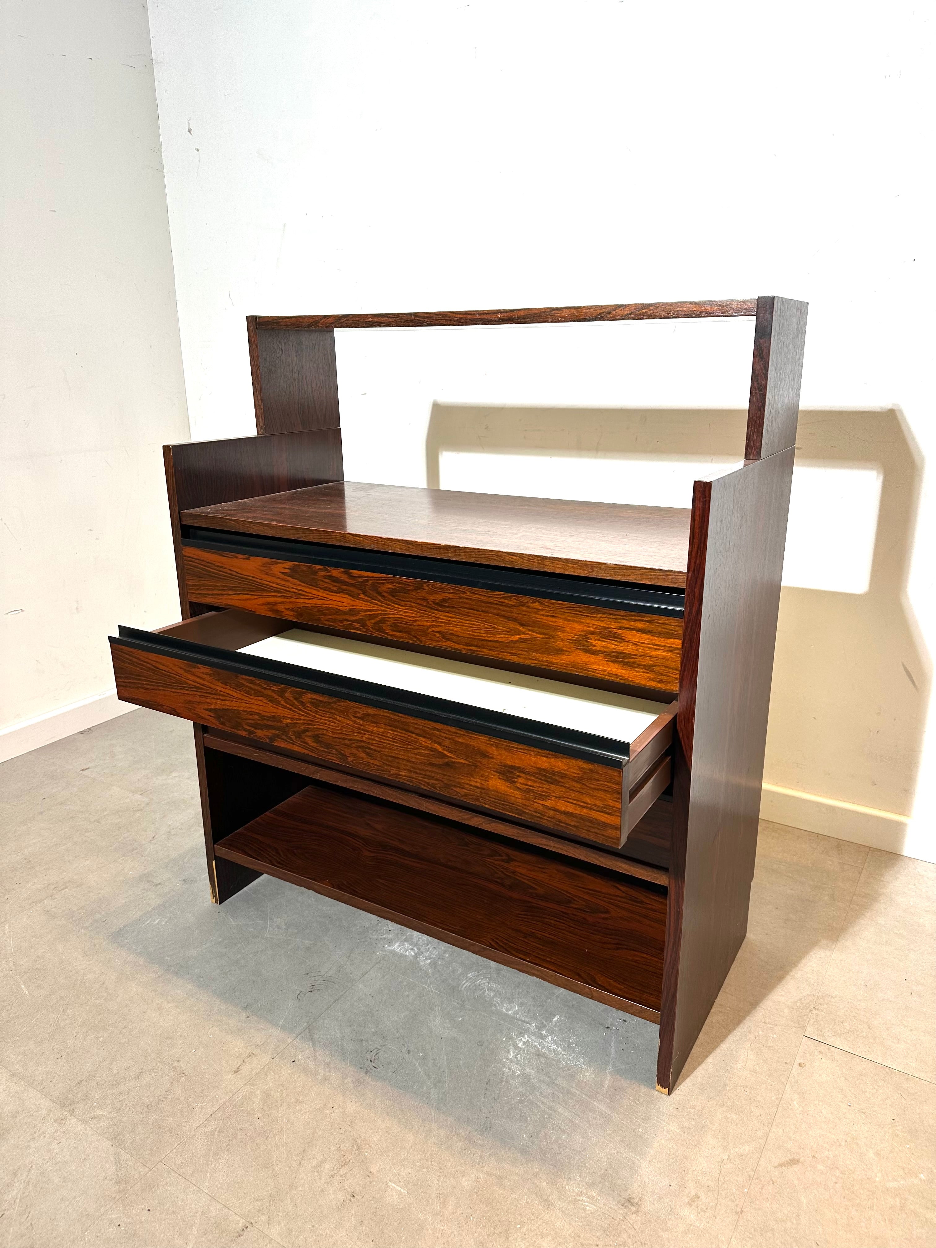 Mid-Century Cabinet by KLM System – Rosewood- Poul Cadovius