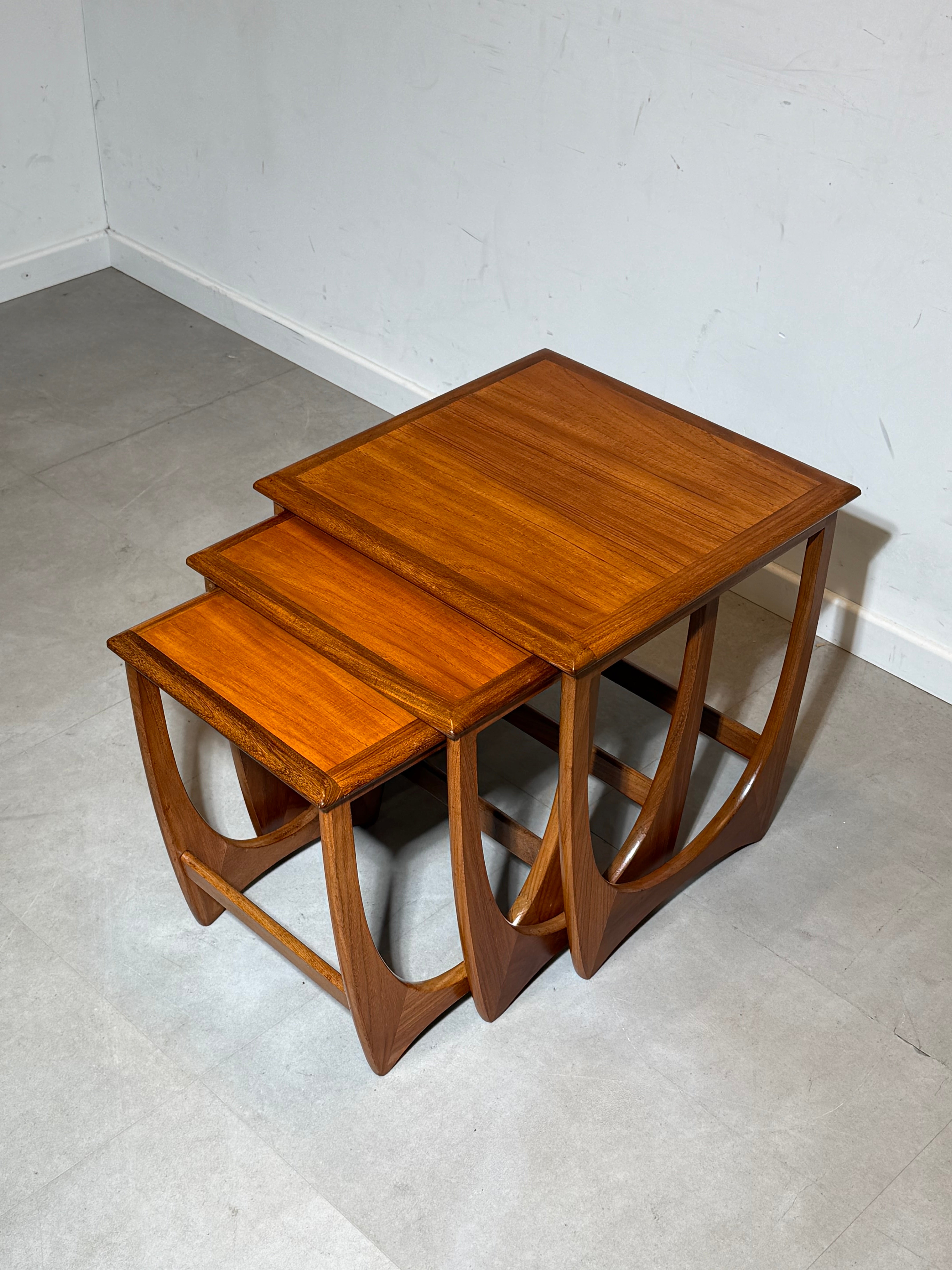 G-Plan Astro Nest of Tables in Teak – Mid-Century Modern