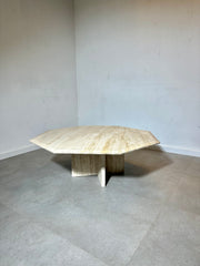 Vintage Octagonal Travertine