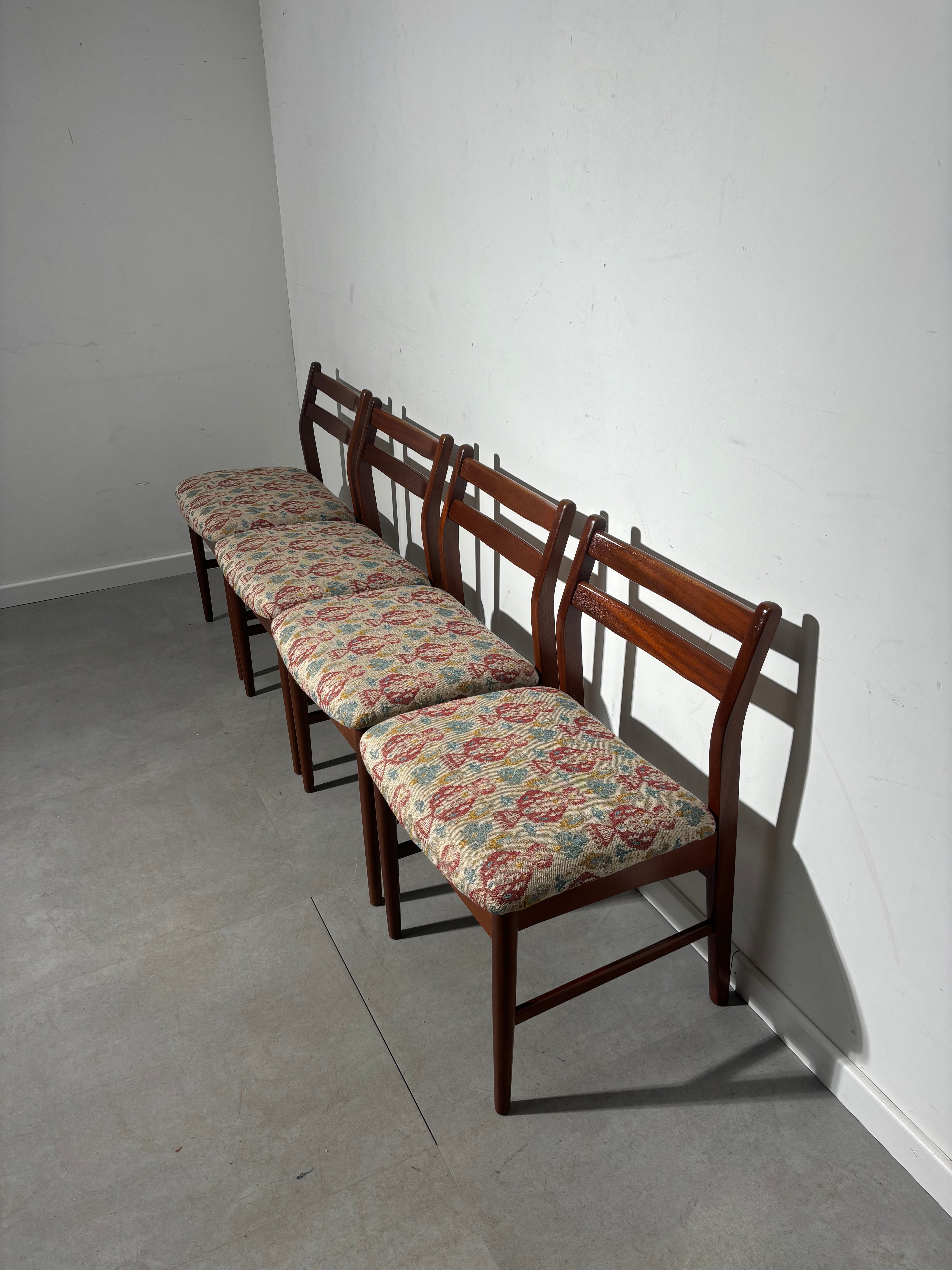 Set of four Danish Dining Chairs