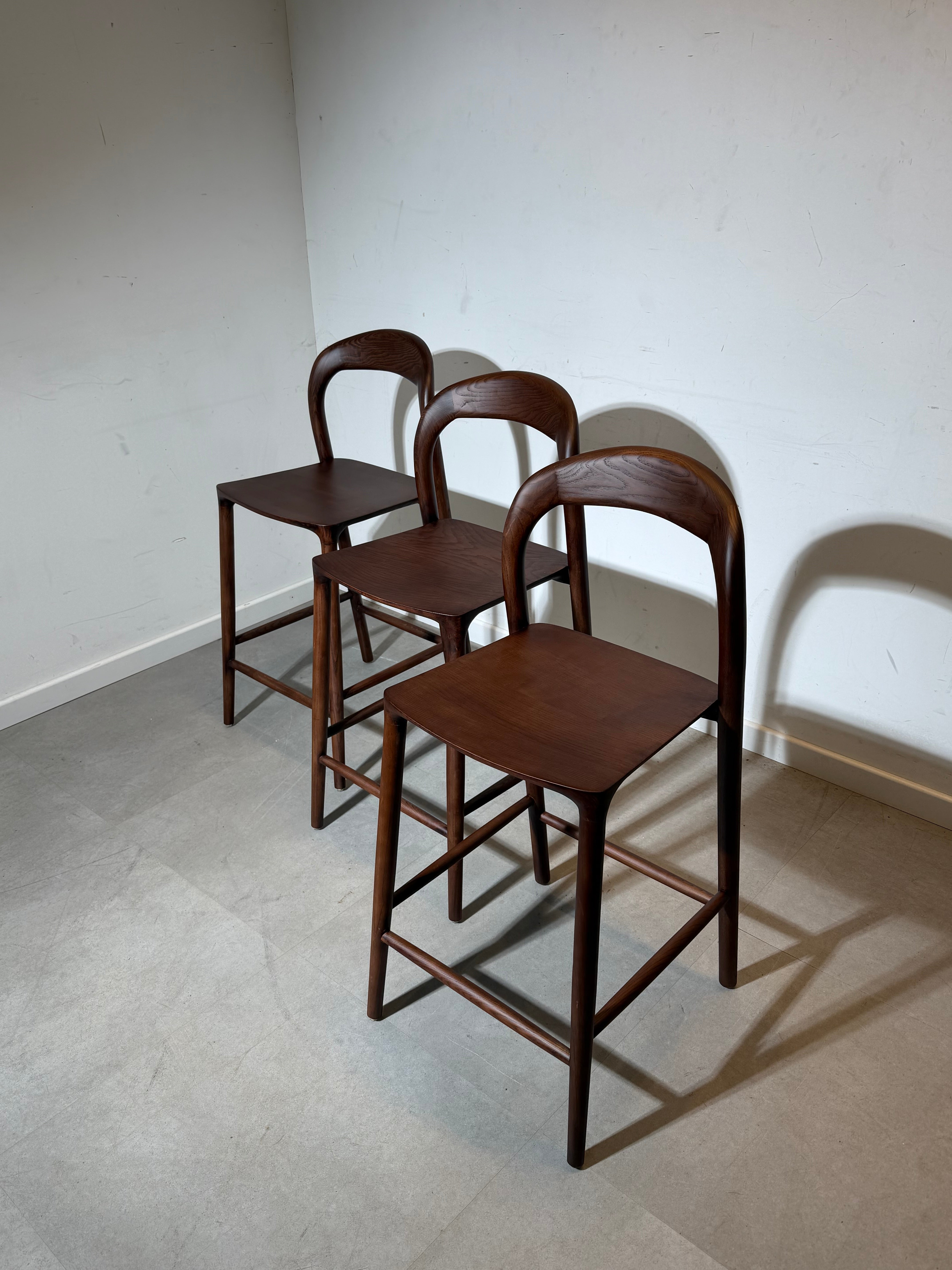 Kyoto Walnut Bar Chair