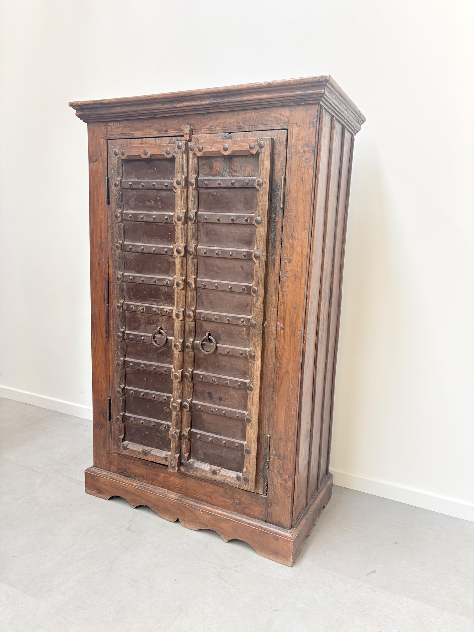 Antique Indian Solid Wood Cabinet
