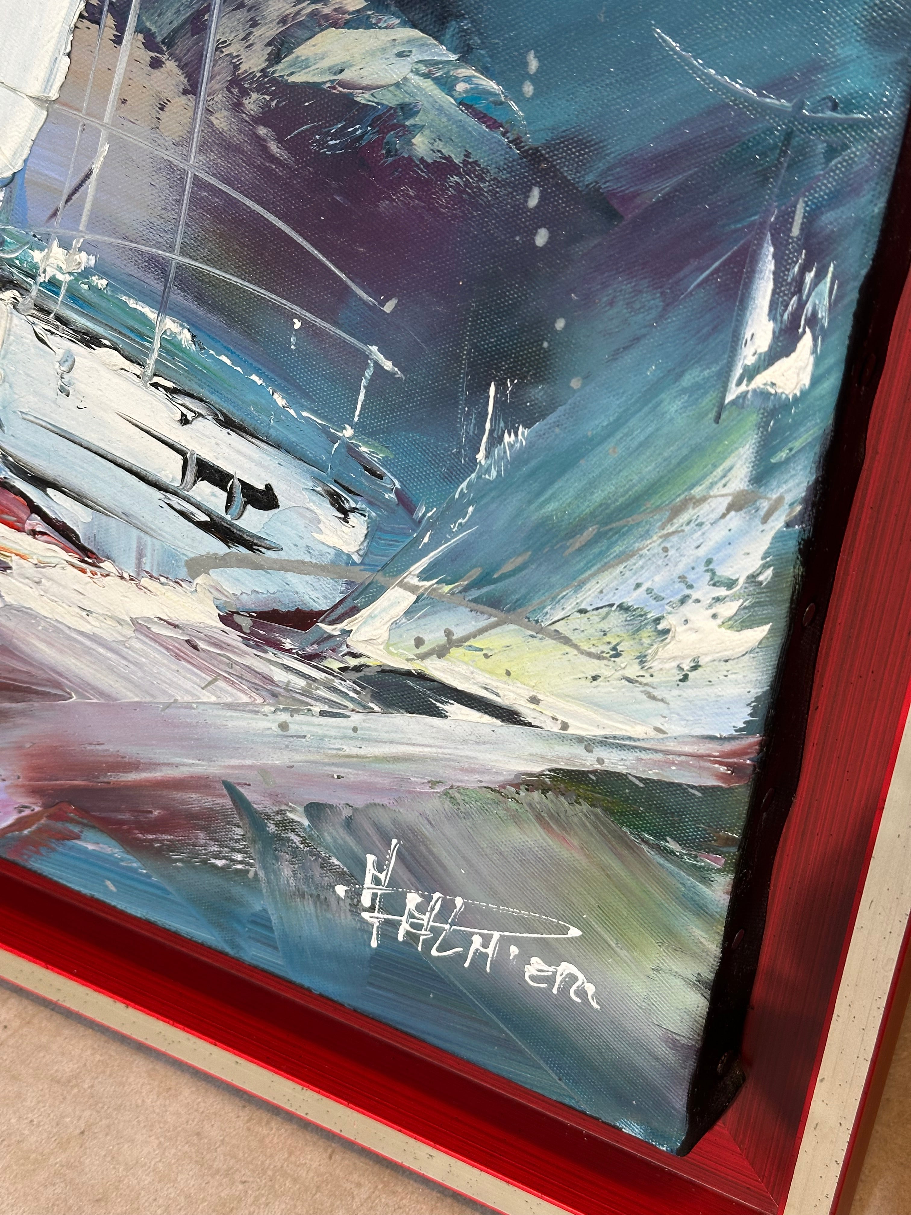 Antonio Palmieri – “Sailing in Motion”
 Origineel olieverfschilderij op canvas