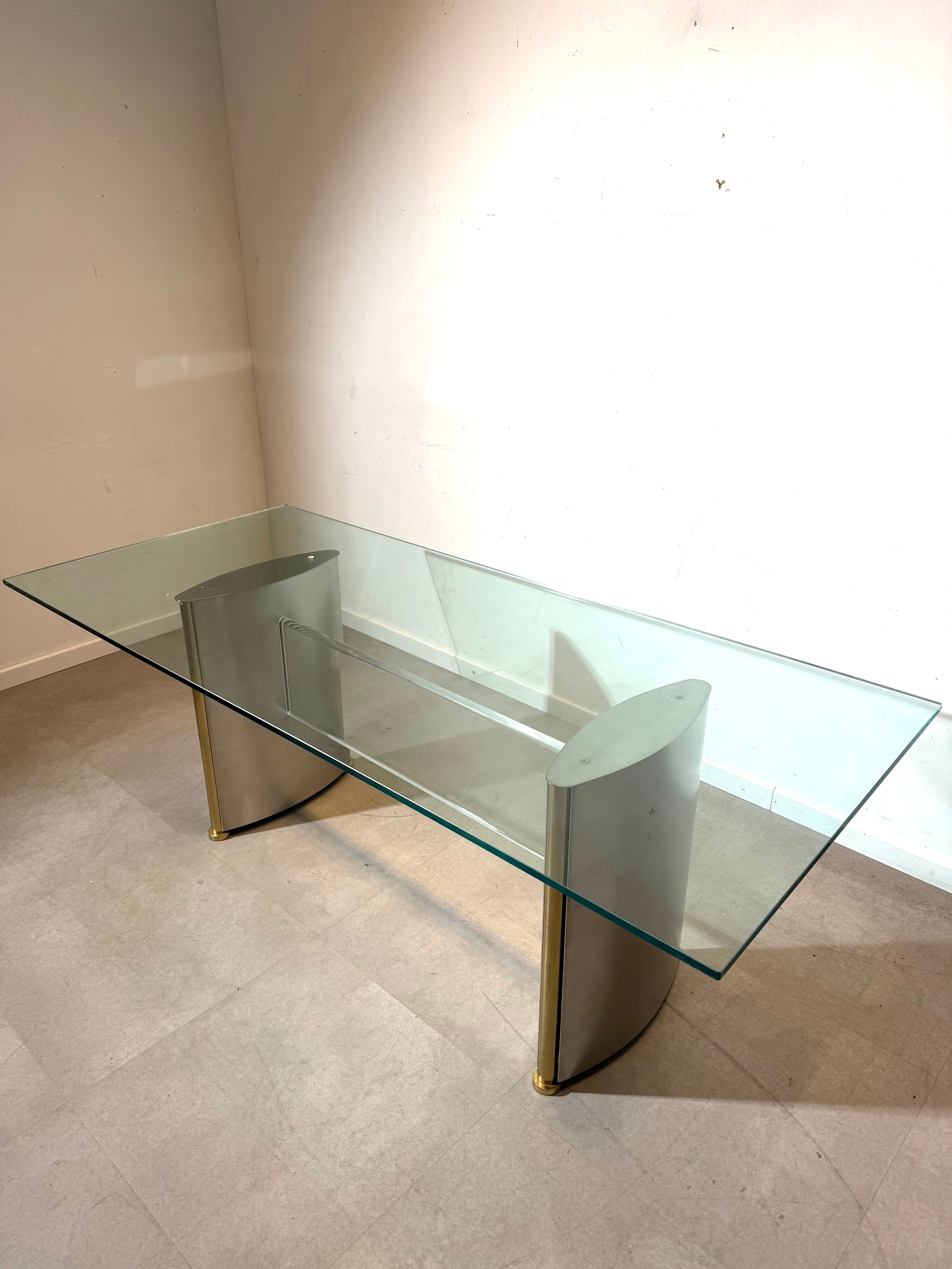 Belgo Chrome Dining Table