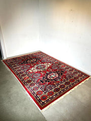 Vintage Kadjar Rug "Louis De Poortere"