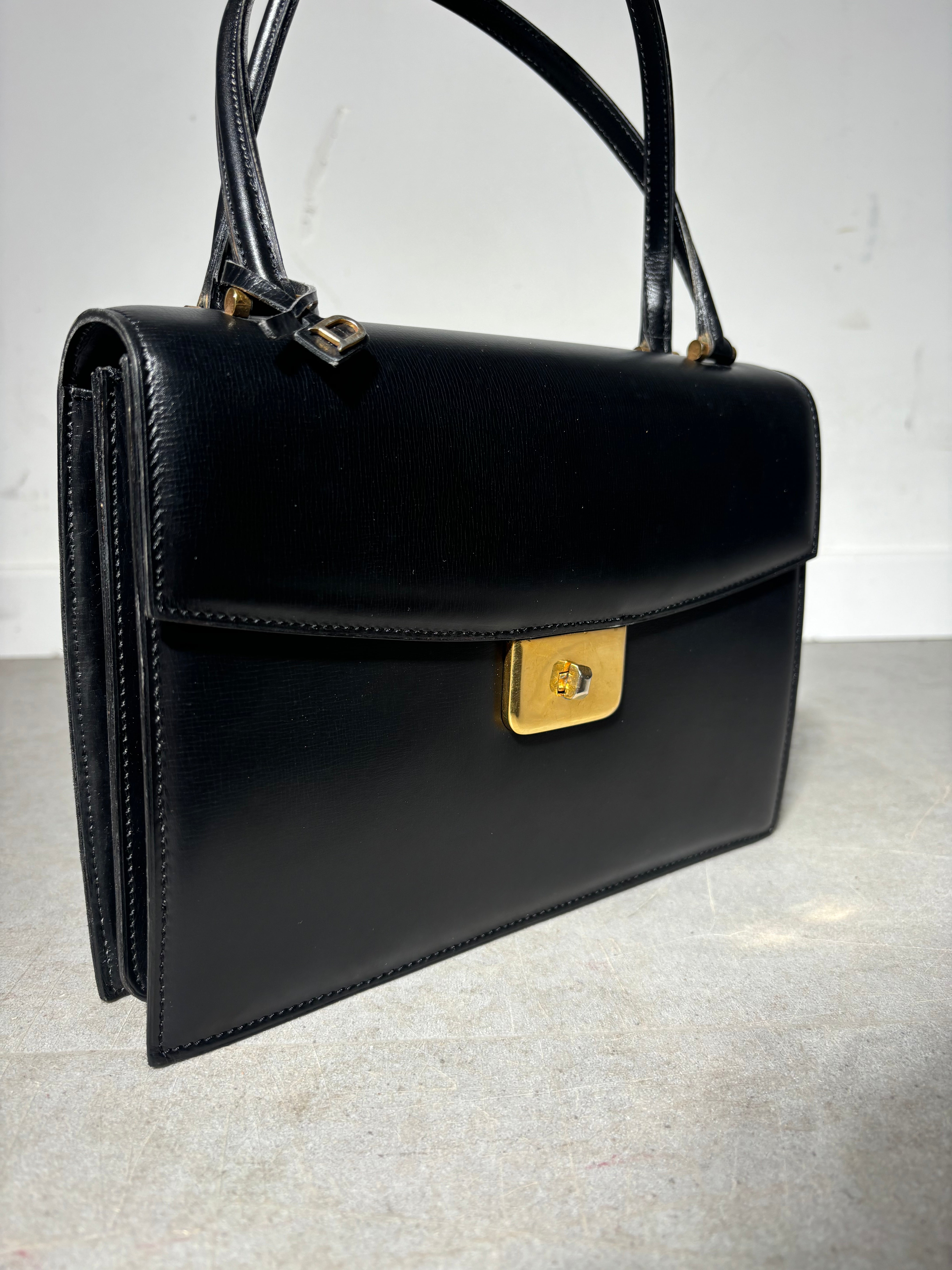 1960’s Delvaux black handbag