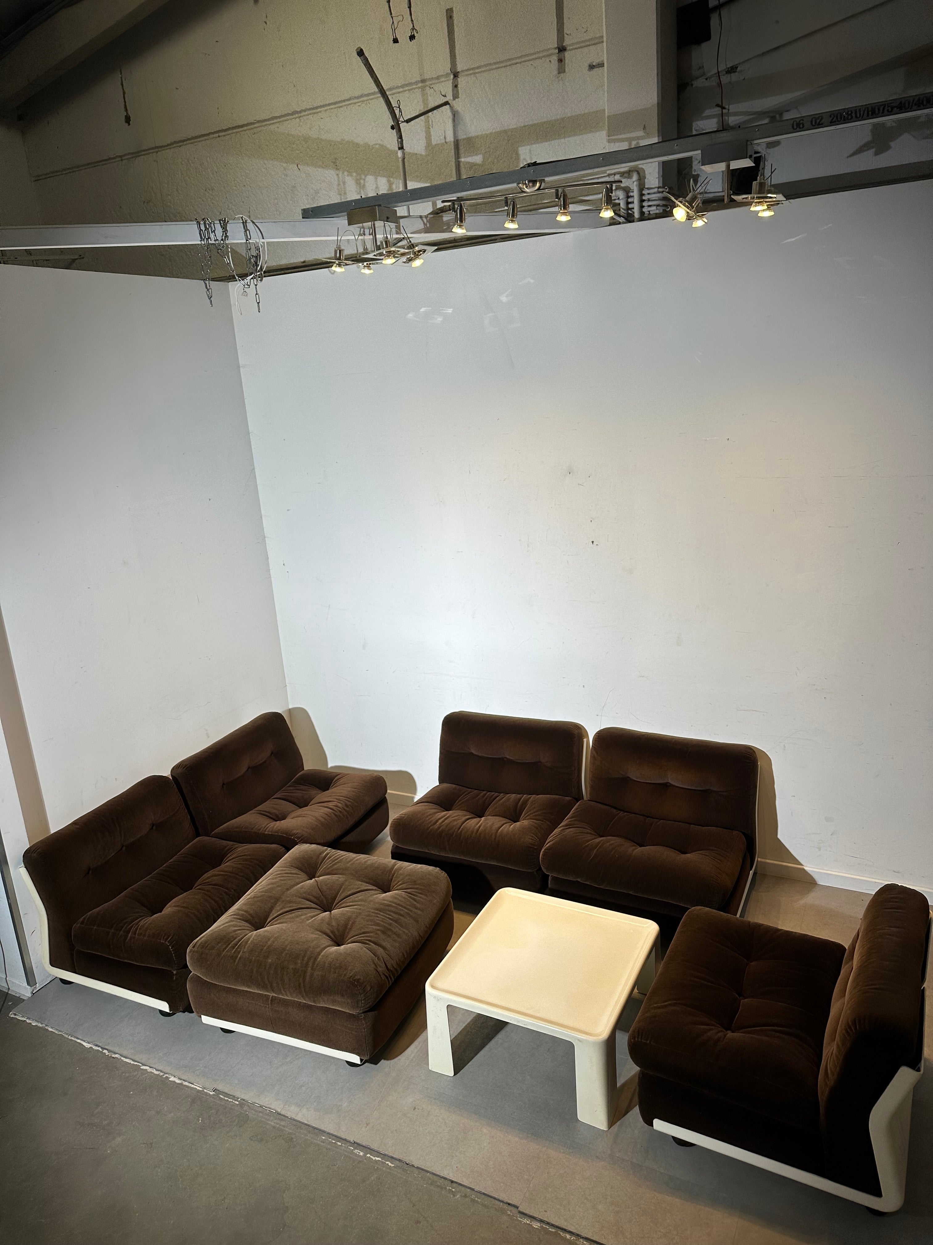 Amanta Modular Sofa Set by Mario Bellini for C&B Italia + Original Table