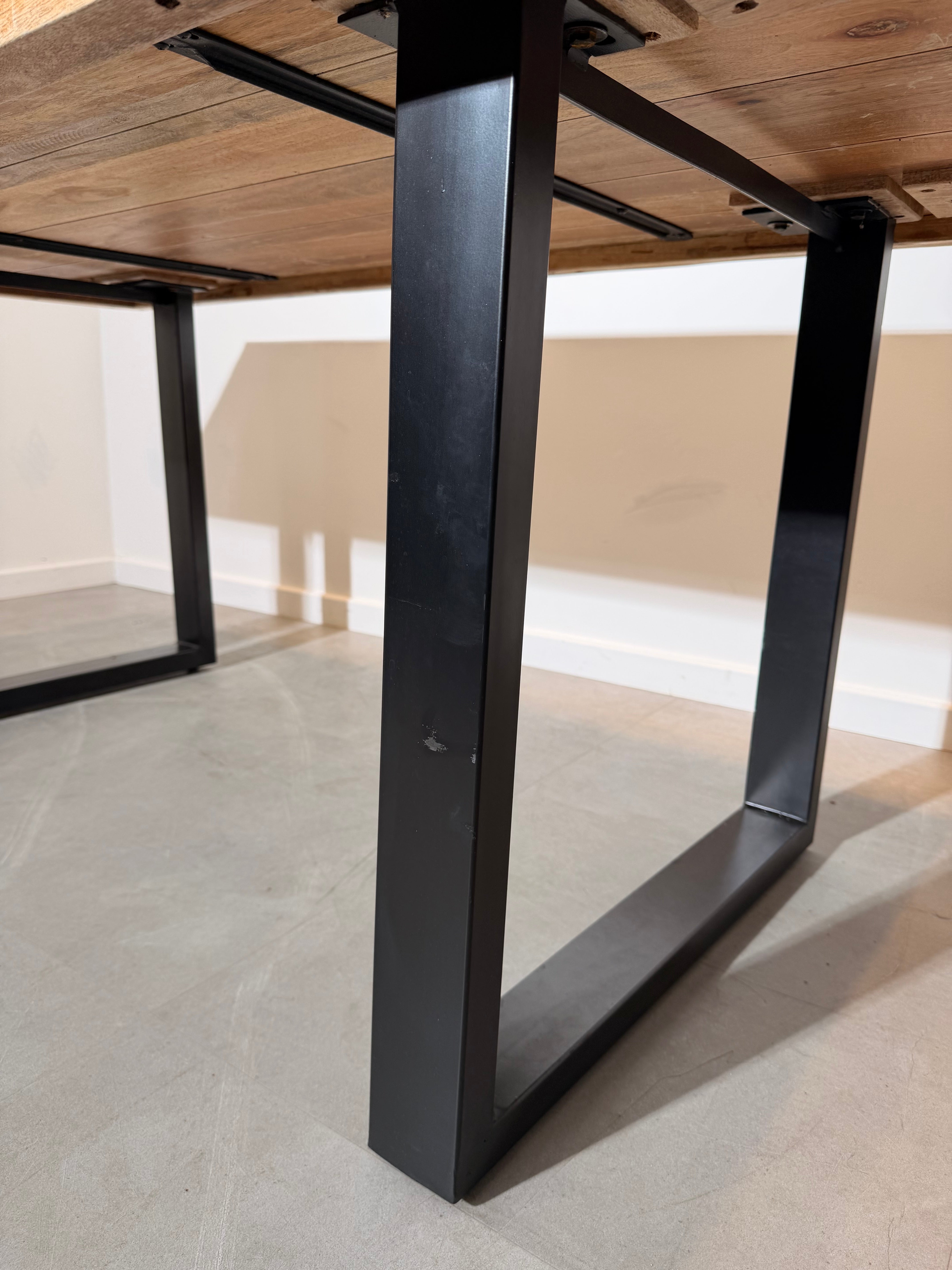 Industrial Mango Wood Dining Table