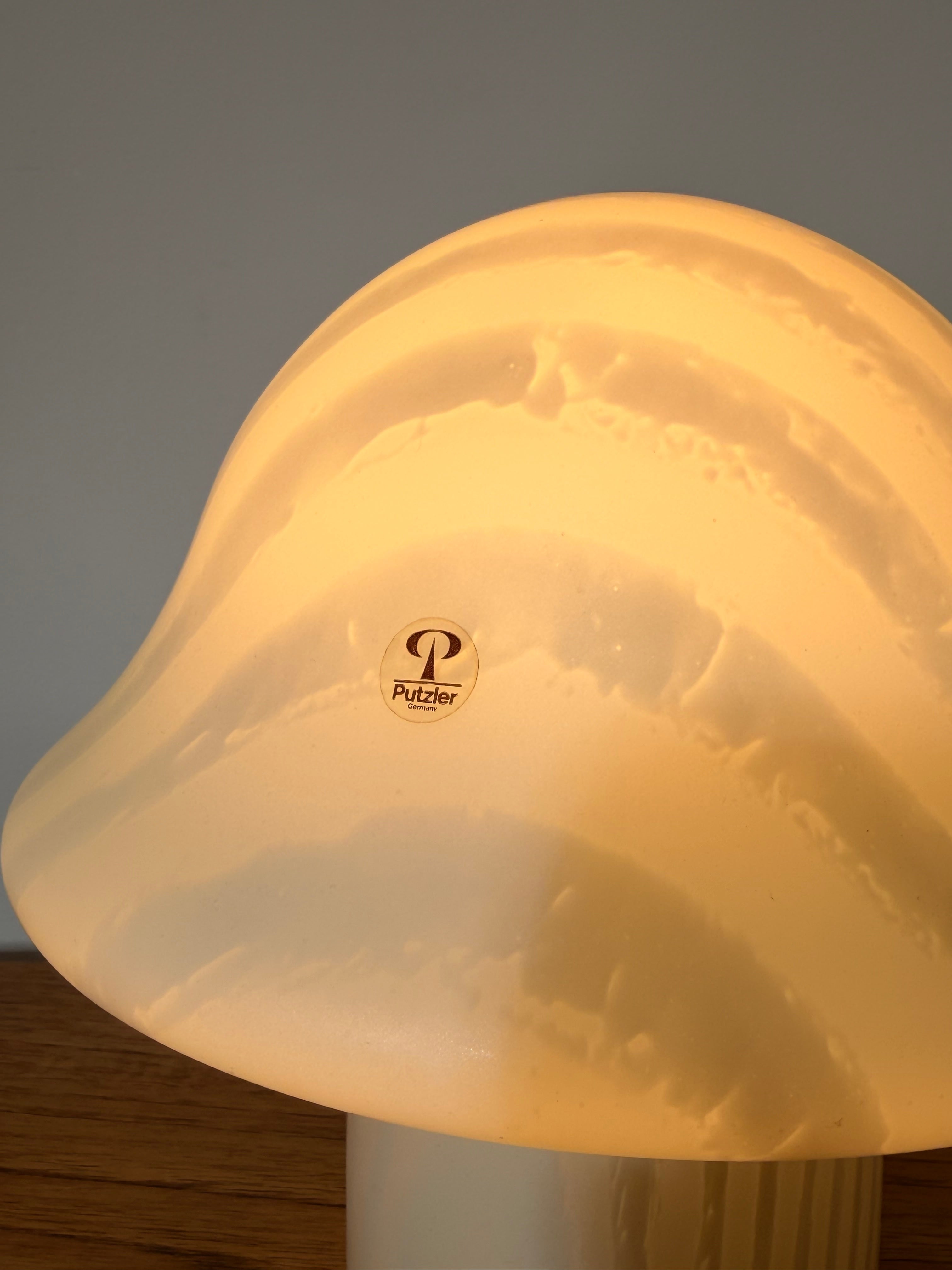 Vintage Putzler Mushroom Table Lamp