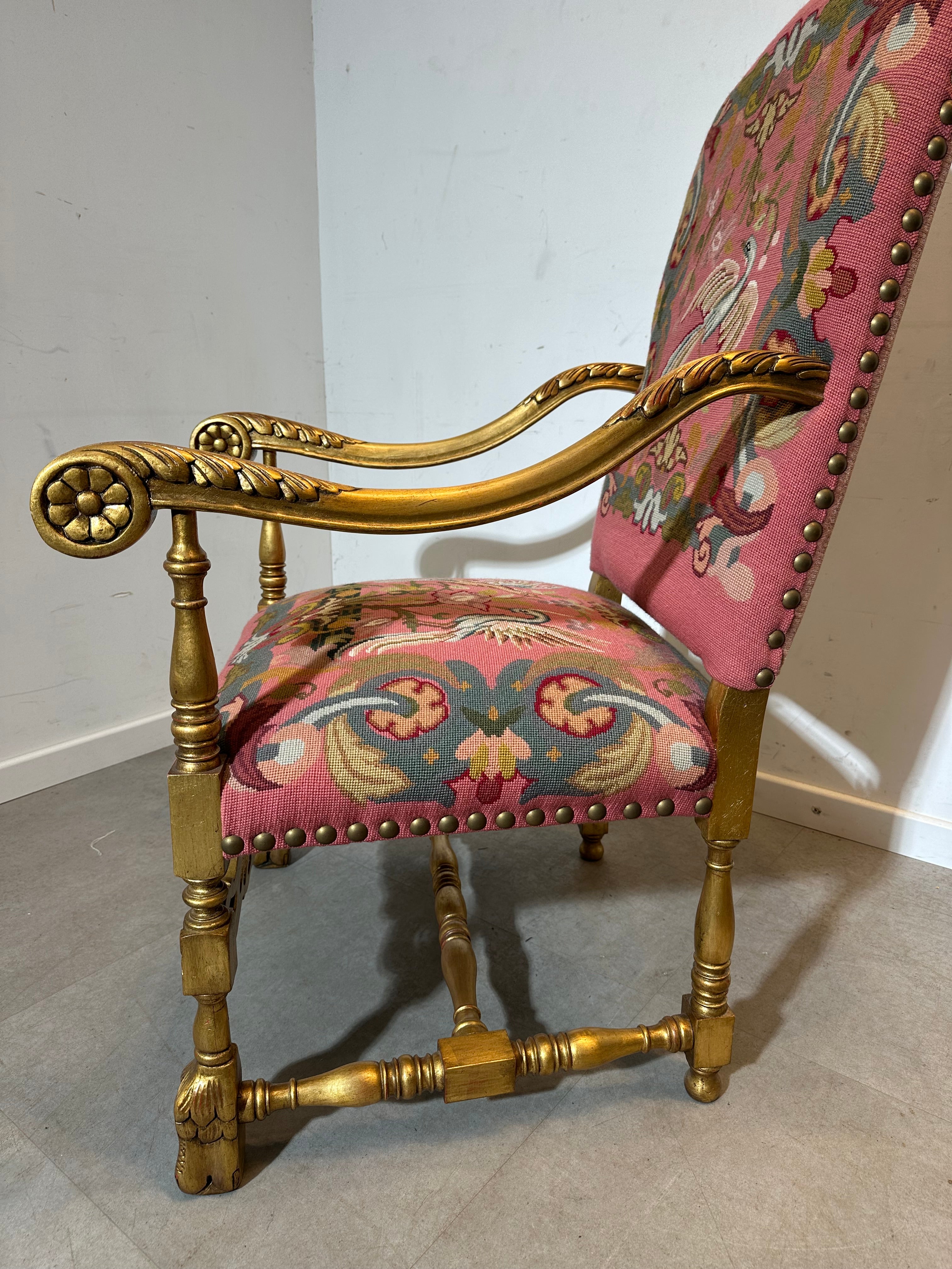 Antique Louis XIV Style Armchair